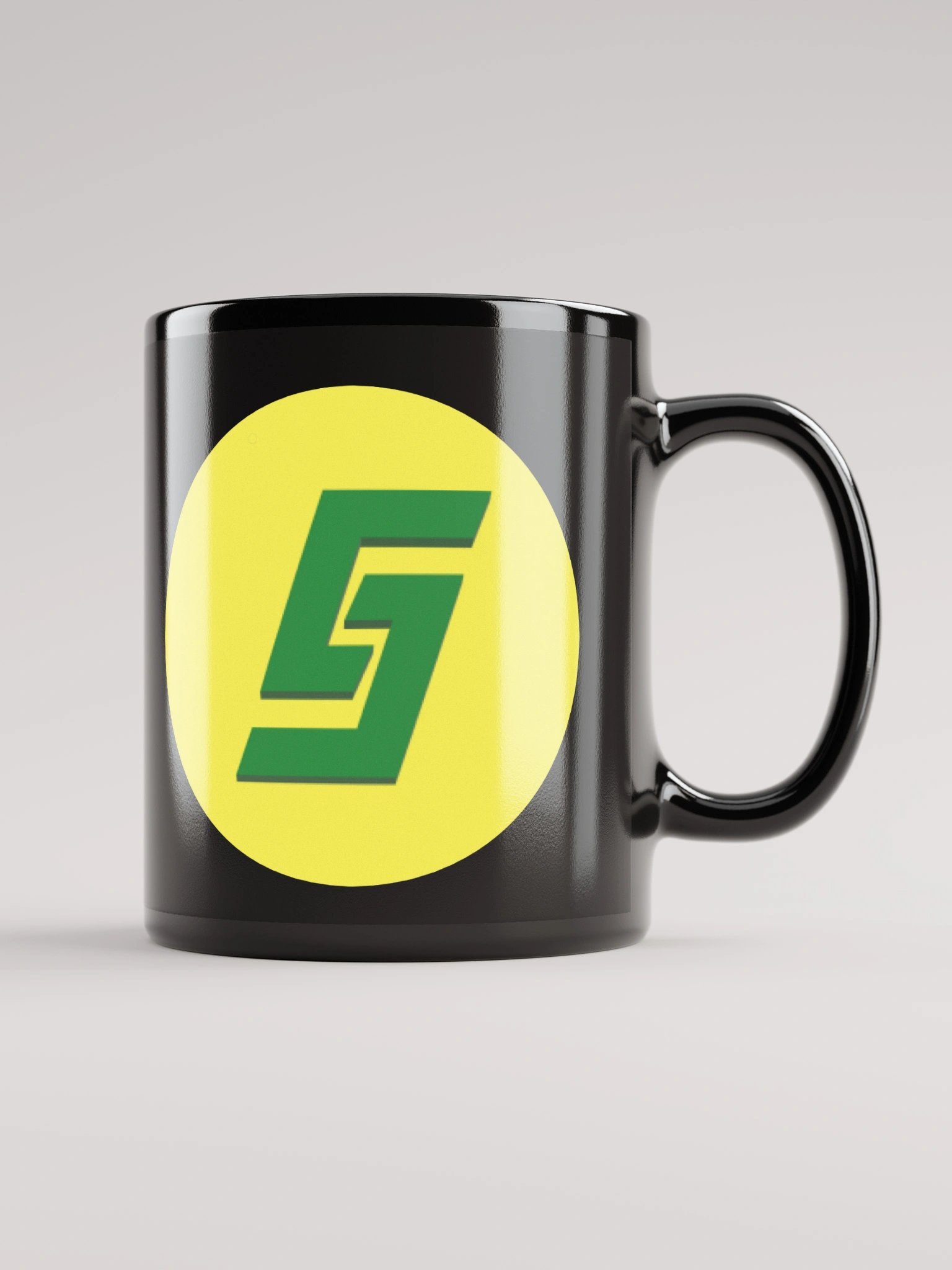 Black Gusty J Logo Mug product image (1)