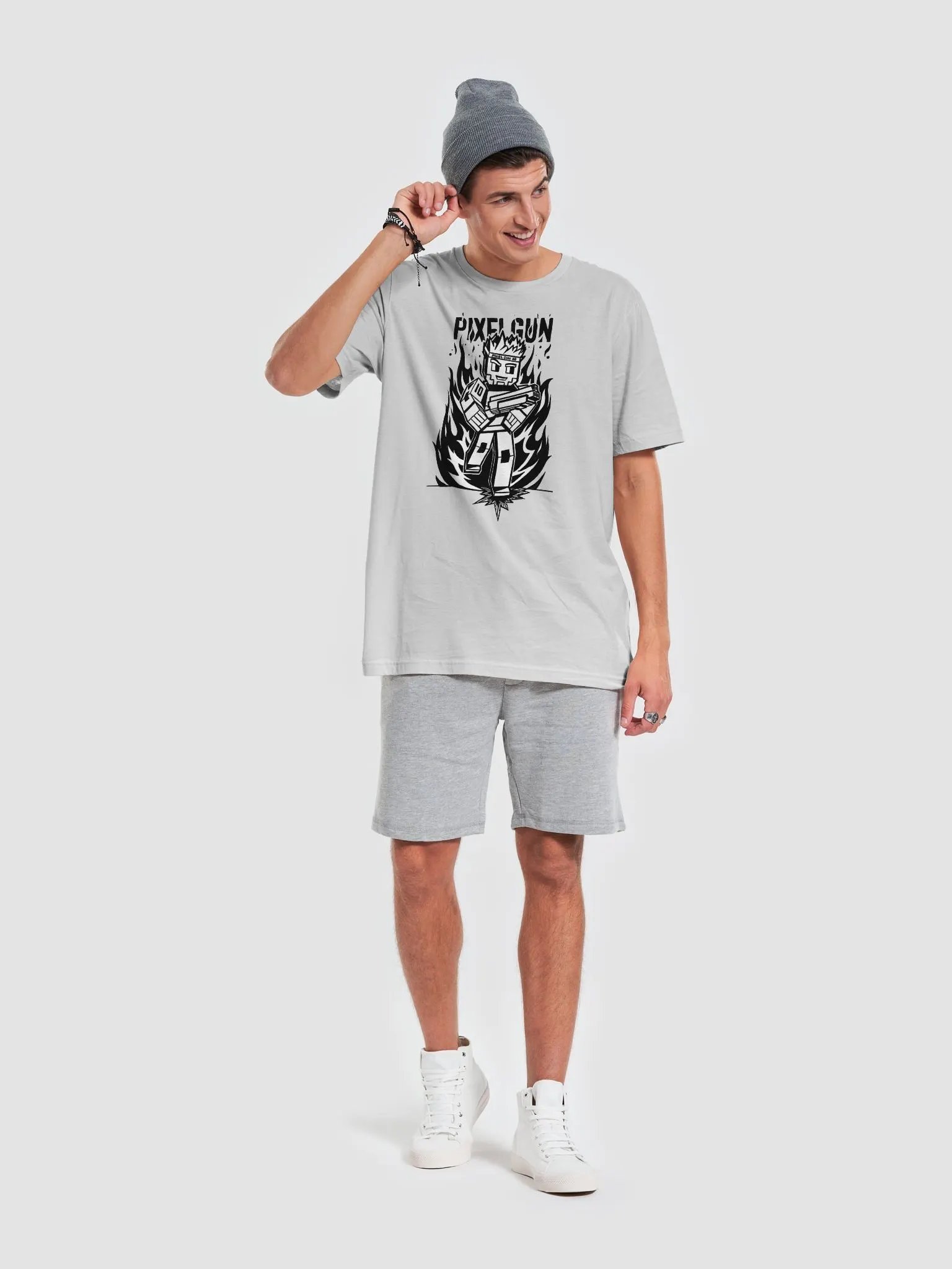 Pixel Gun Illustration T-Shirt product image (6)