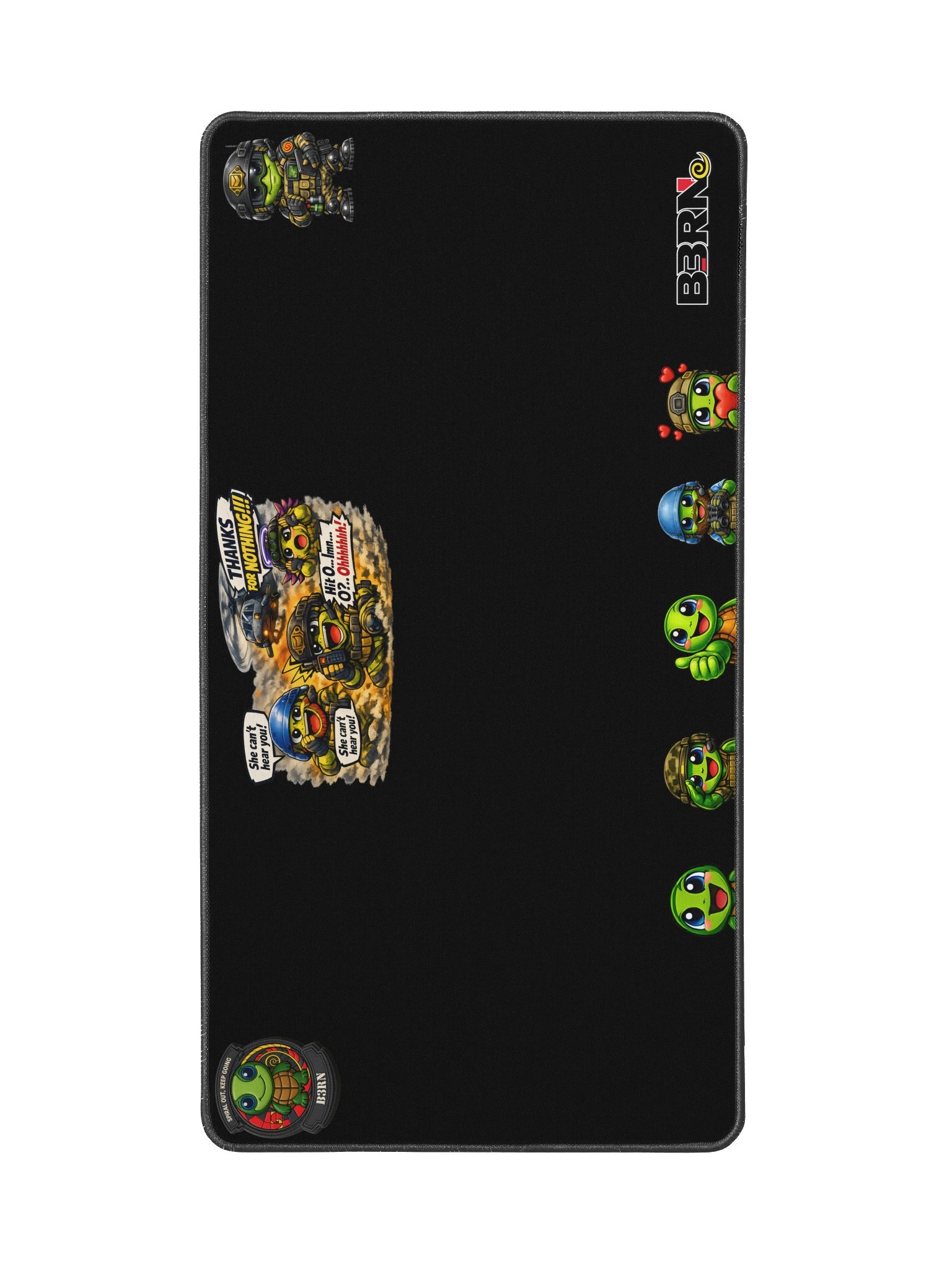 B3RNe's Personal Tactical Turtle Desk Mat product image (2)