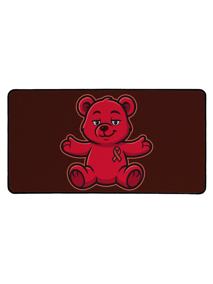 Red Bear of Sharing Desk Mat product image (1)