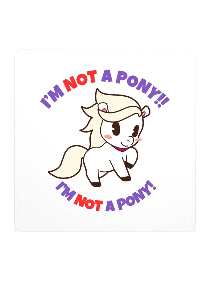 I'm NOT a Pony! product image (1)