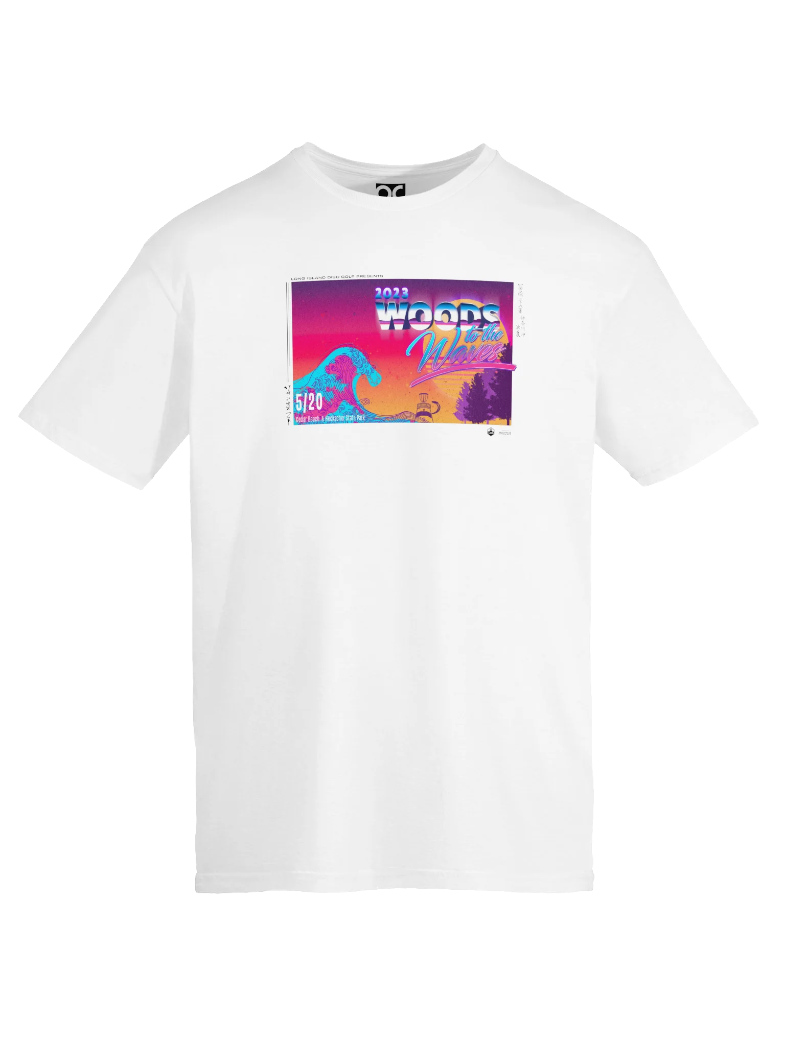Woods to Waves 2023 – T-Shirt product image (5)