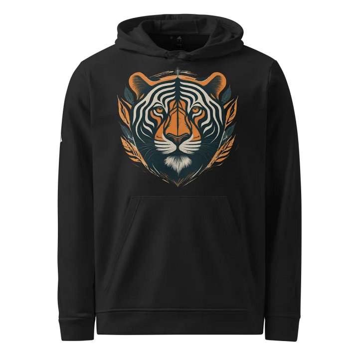 Symmetric Tiger Essence Fleece Hoodie product image (1)