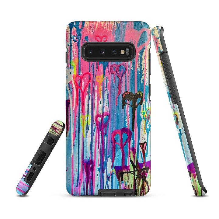Dripping Hearts Samsung® Phone Case product image (1)