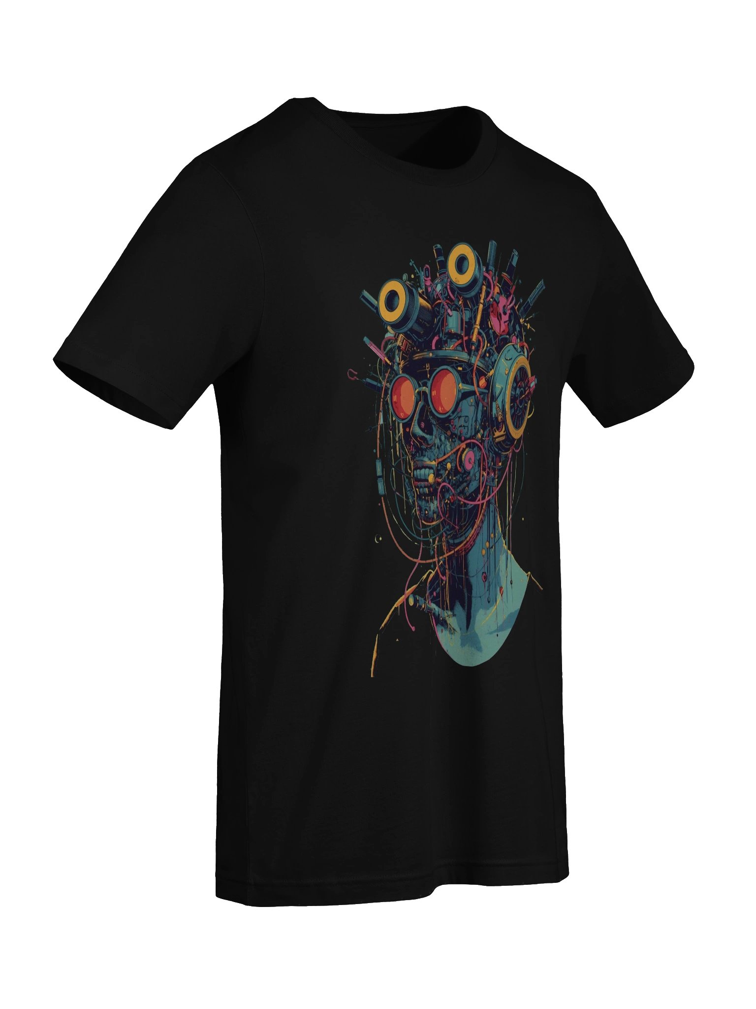 Futuristic Wired Nerd Lightweight T-Shirt product image (2)