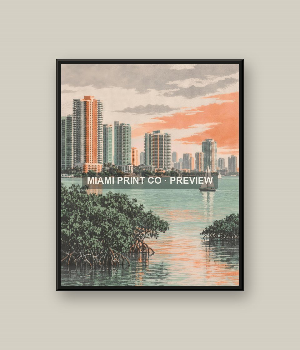 Edgewater | Framed Art Print product image (1)