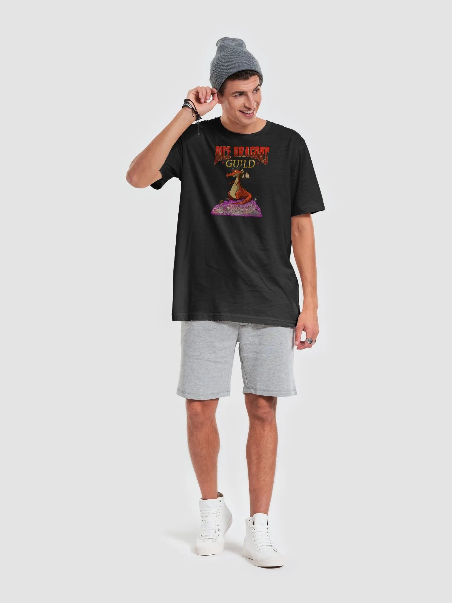 Dice Dragons Hoard Soft Tee product image (6)