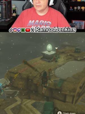 When you gracefully fall from the sky! #gaming #nintendo #zelda #funny #fyp