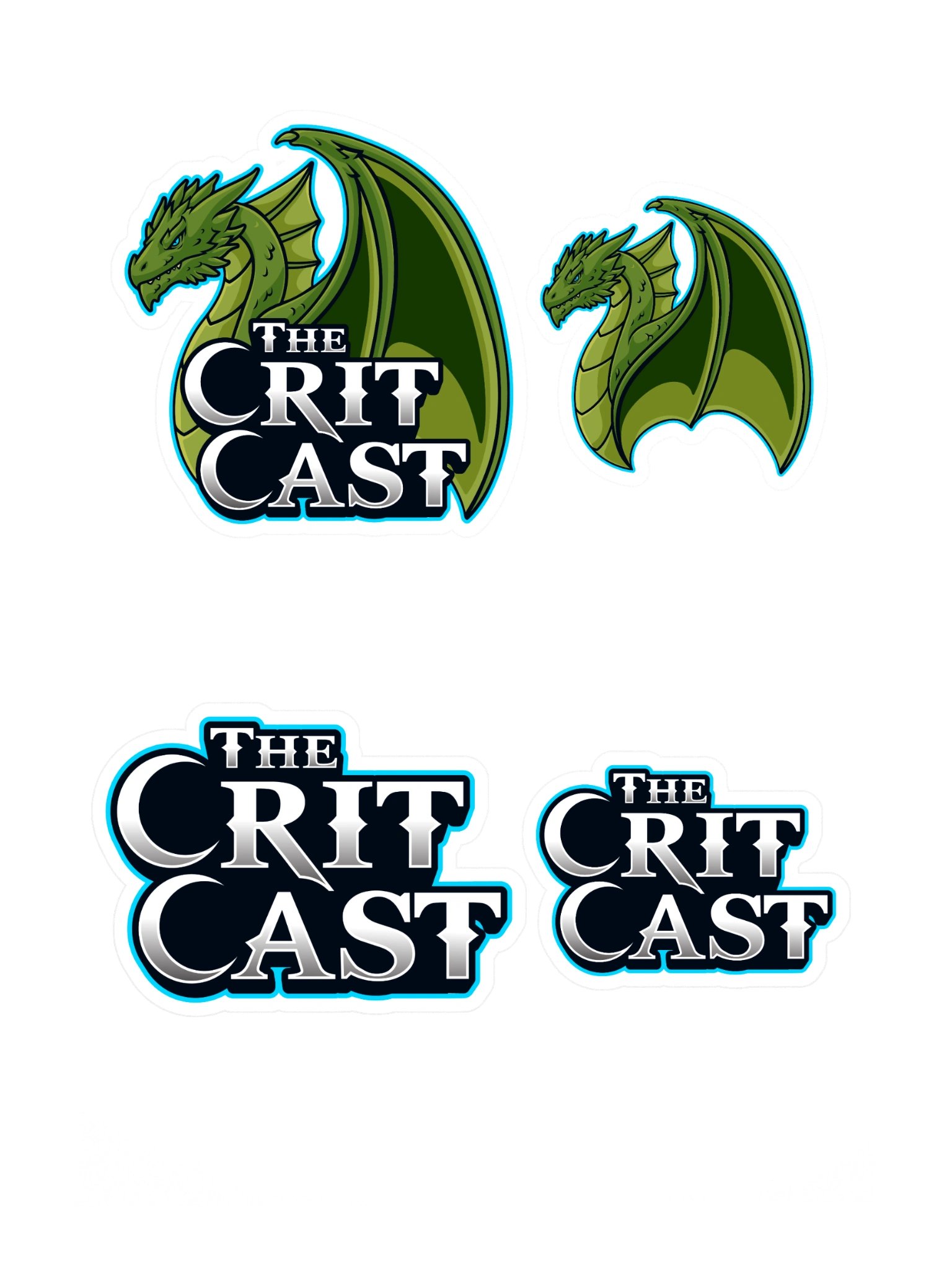 CritCast 4-Sticker Sheet product image (3)
