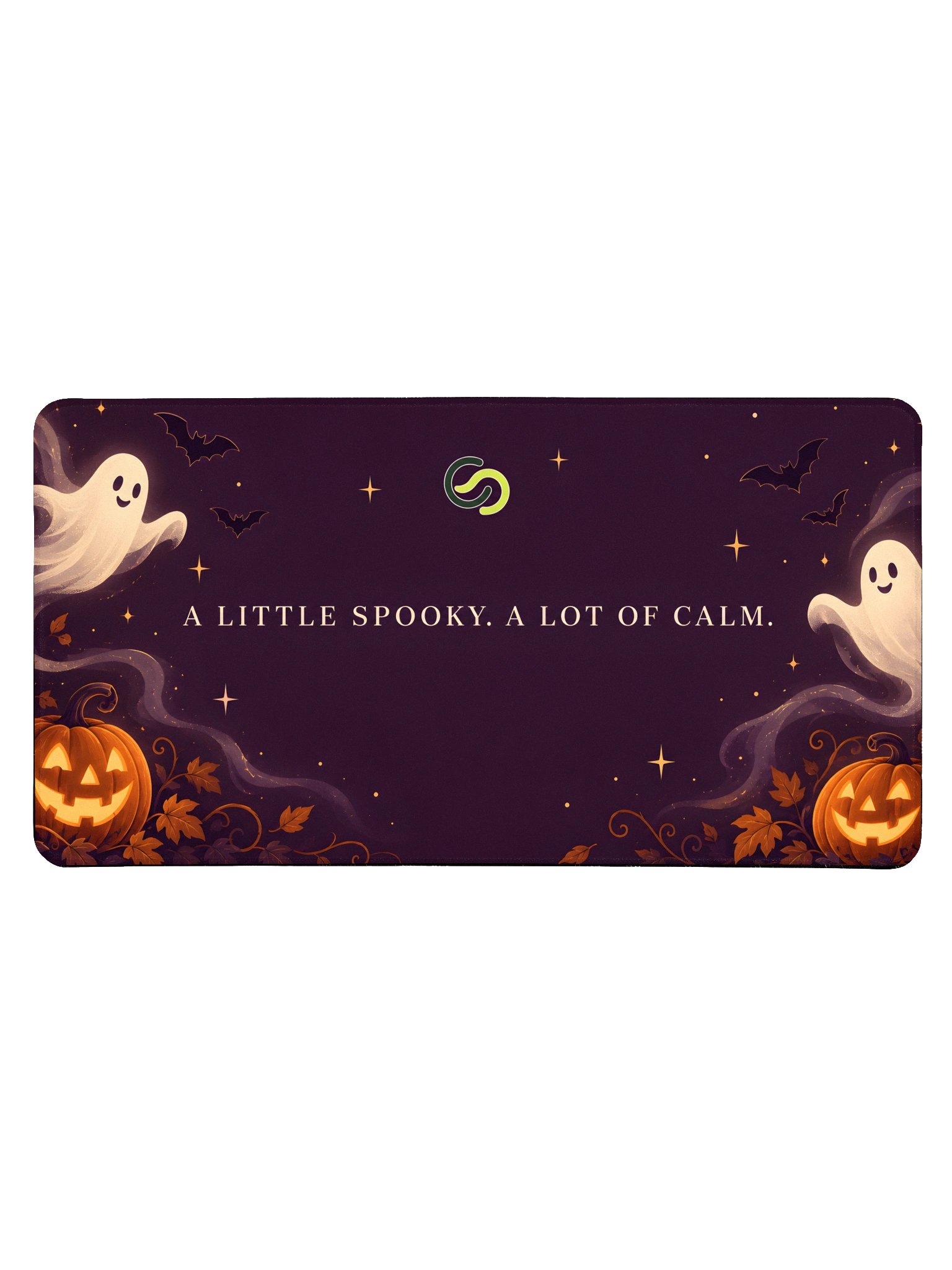 A Little Spooky, A Lot of Calm Haloween Desk Mat product image (1)