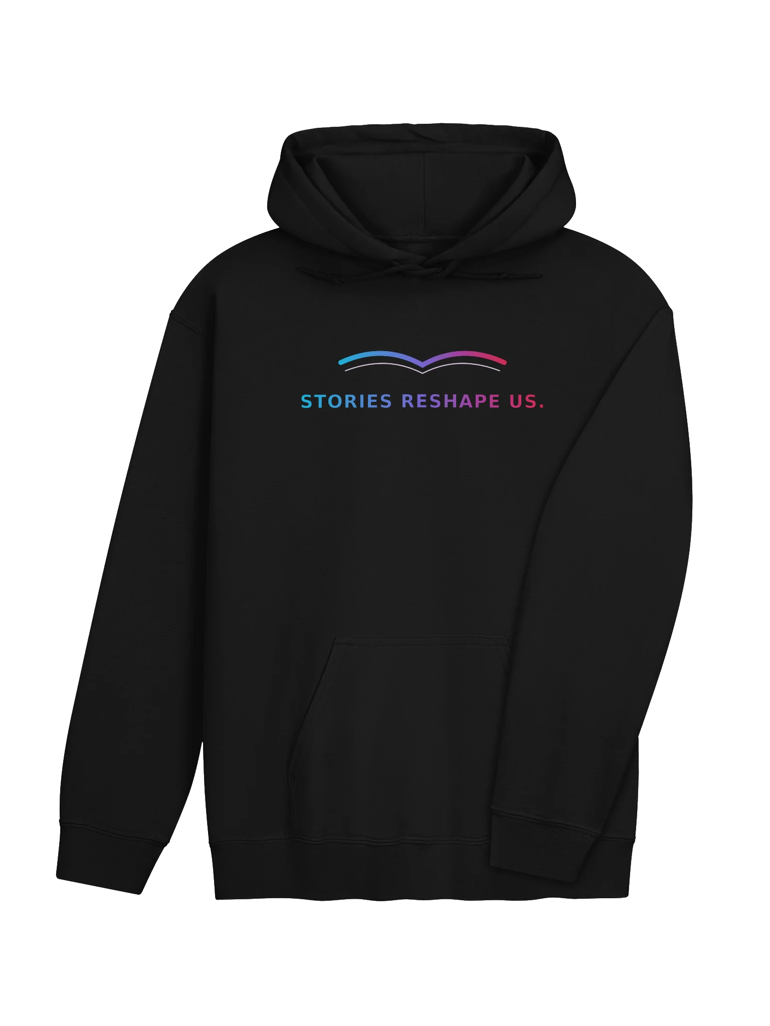 Stories Reshape Us | More Than One Chapter Hoodie product image (4)