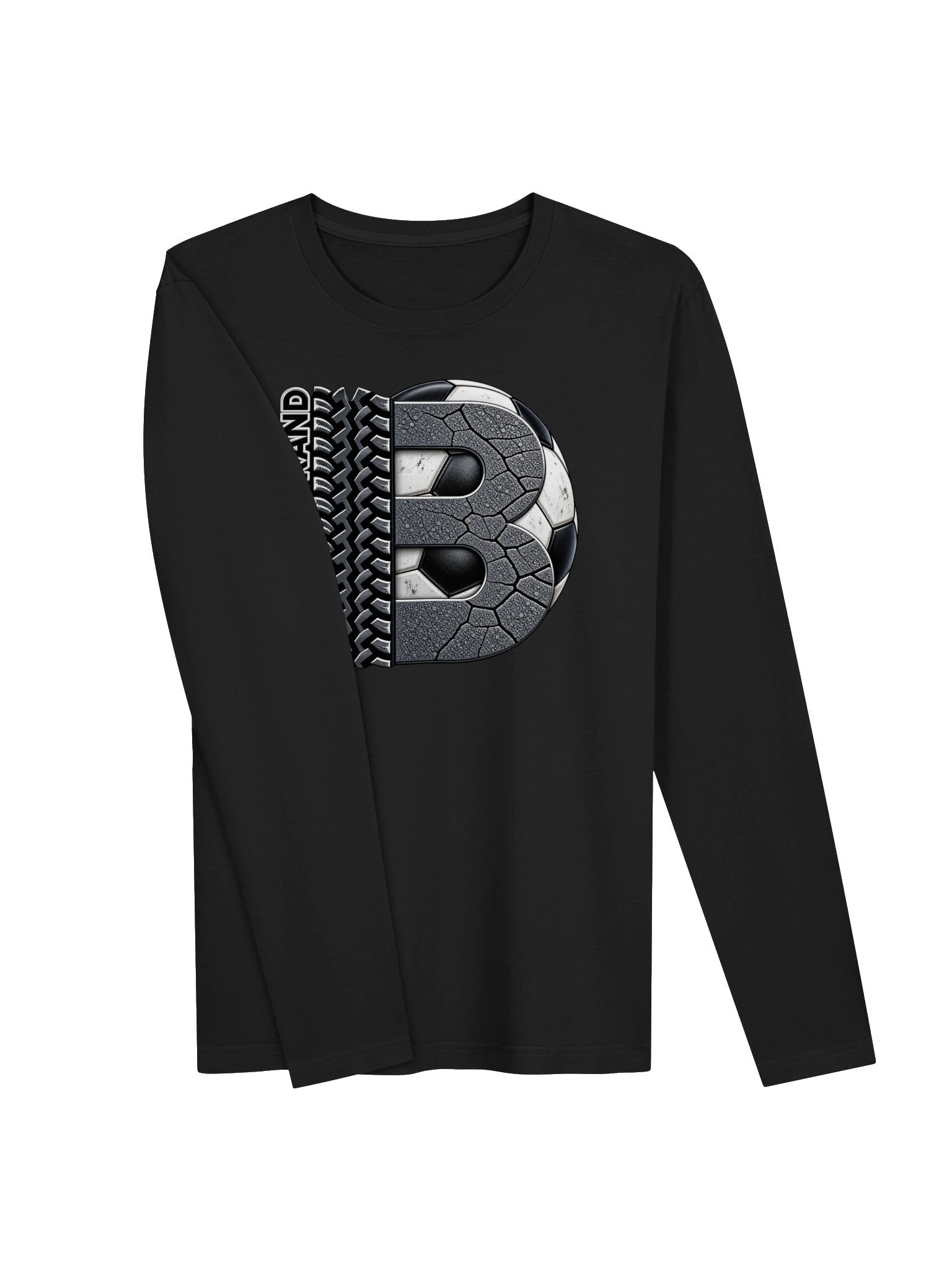 Blacktop Brand Fitted Long Sleeve Soccer Tee product image (8)