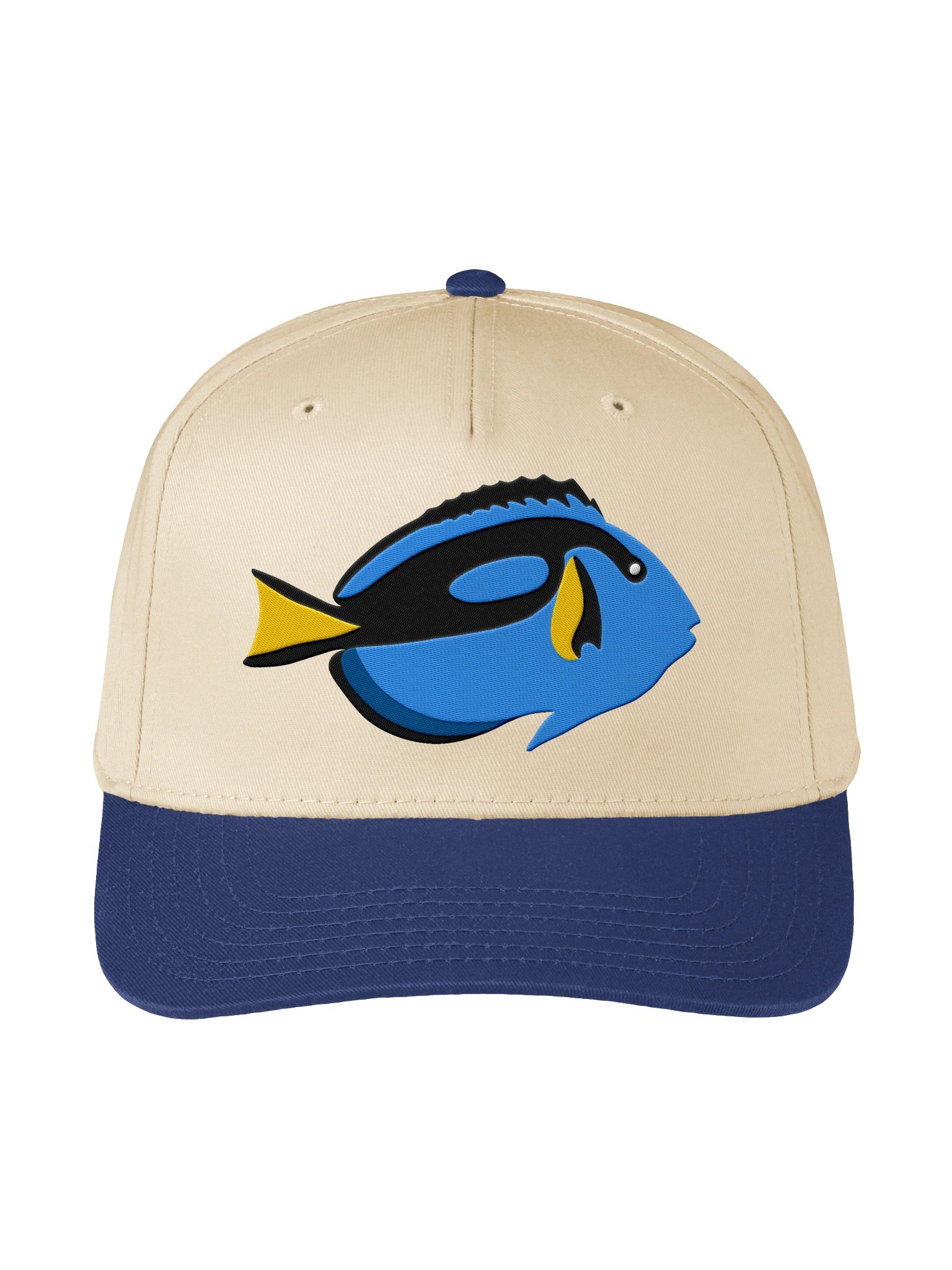 Blue Tang Mid-Profile Baseball Cap (Embroidered) for Reef and Marine Aquarium Lovers product image (25)