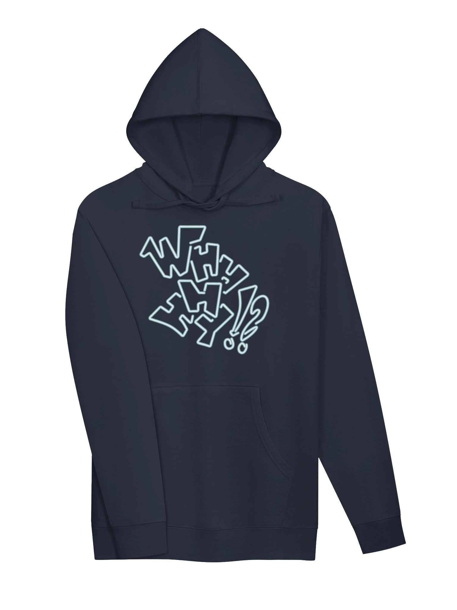 Neon Why Hoodie product image (2)