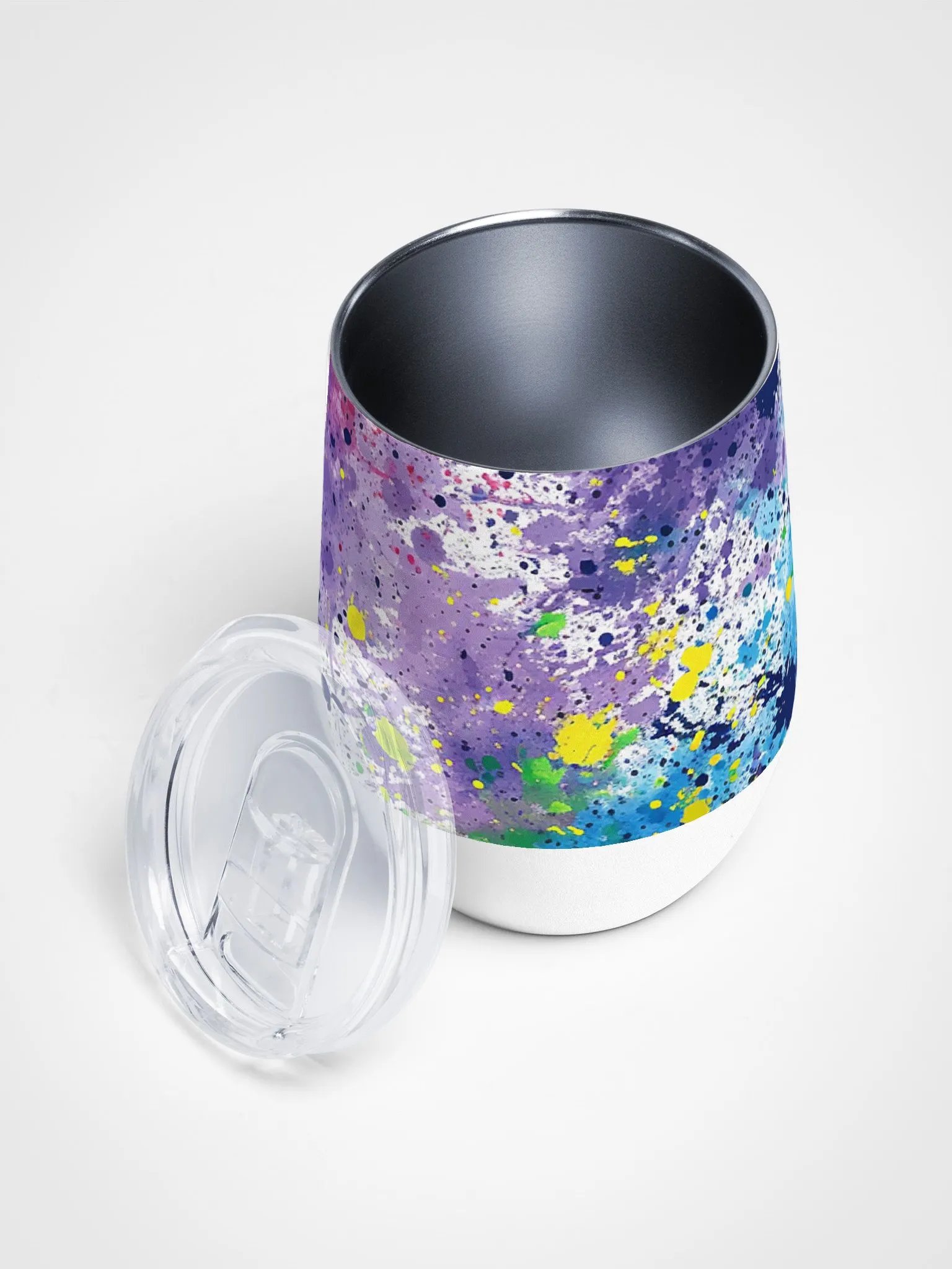 Splatter Paint Wine Tumbler - Savor on-the-go! product image (3)