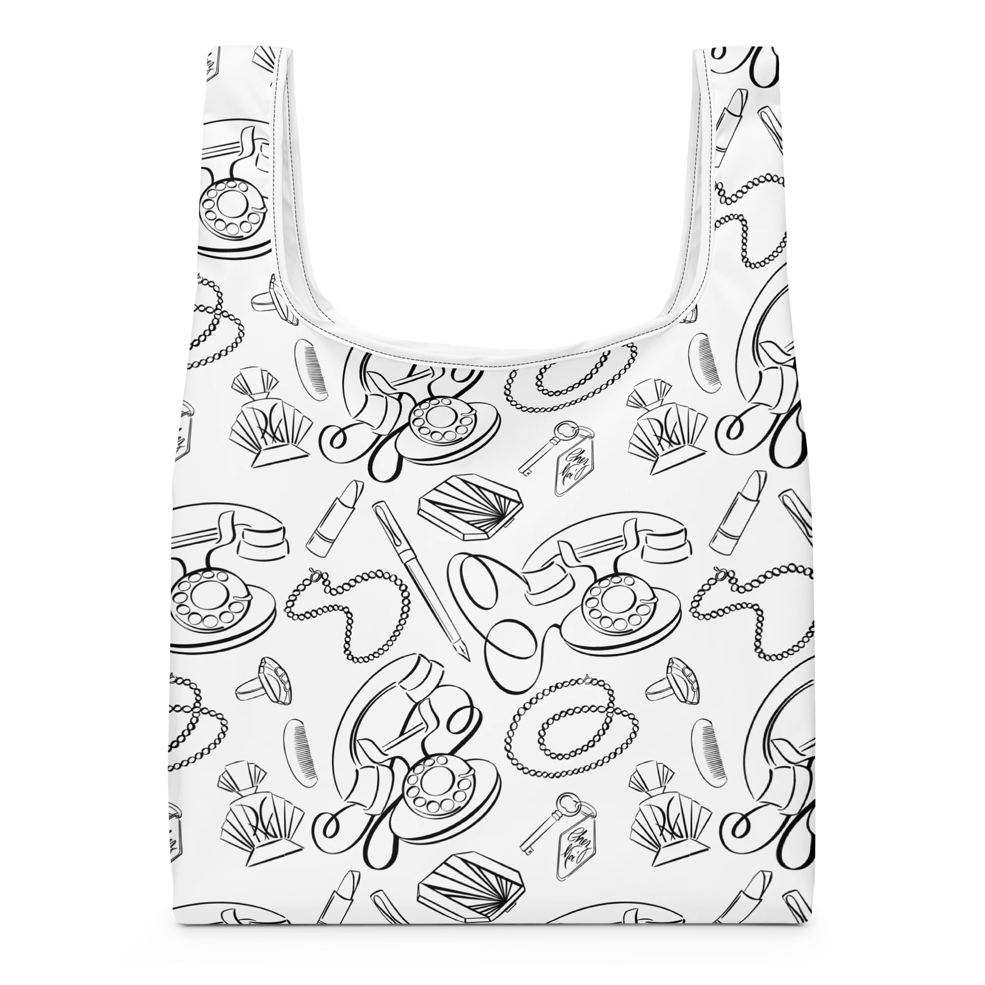Gossip Quiver Pattern Tote Bag product image (1)