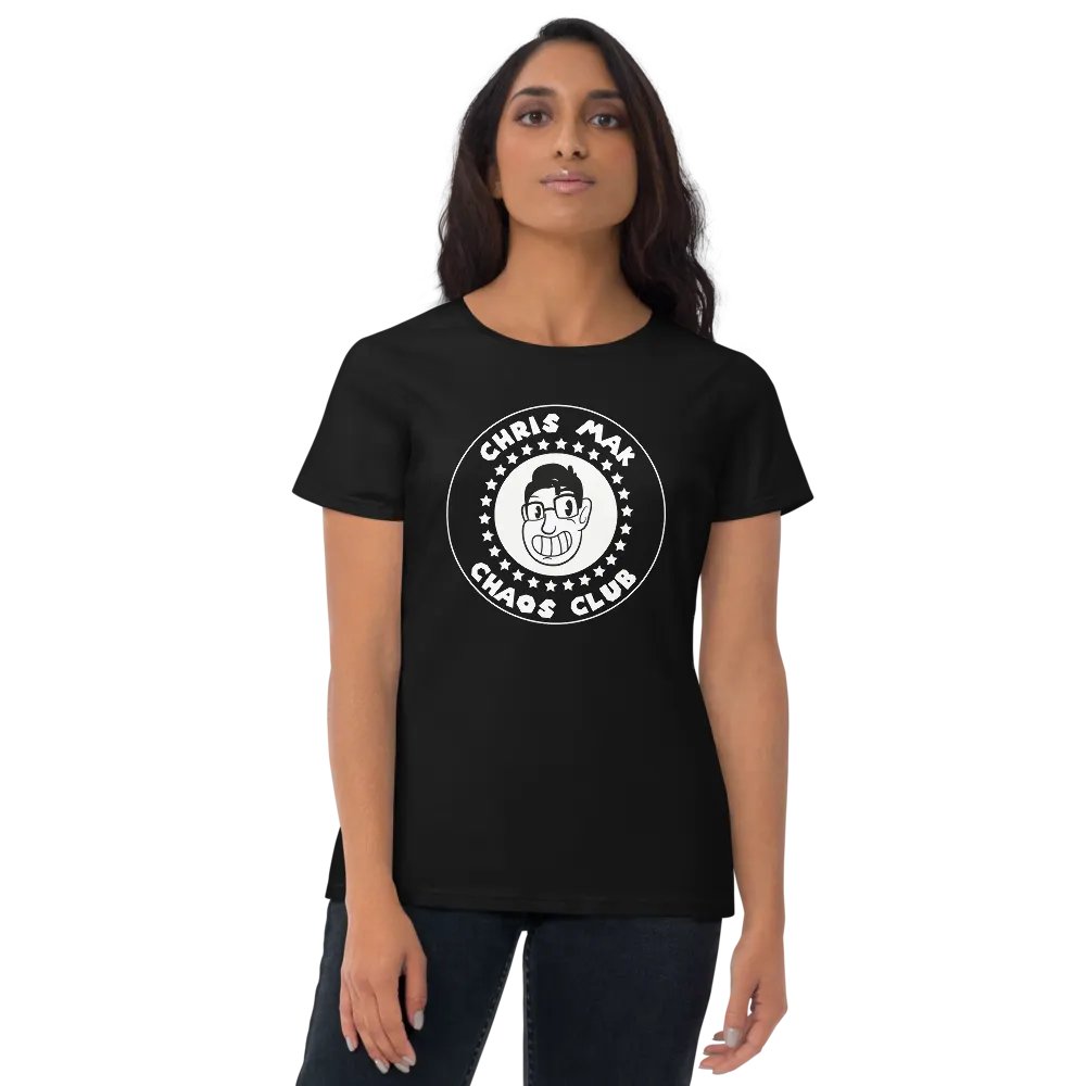 WOMEN'S FIT CHAOS CLUB SHIRT (DARK) product image (12)
