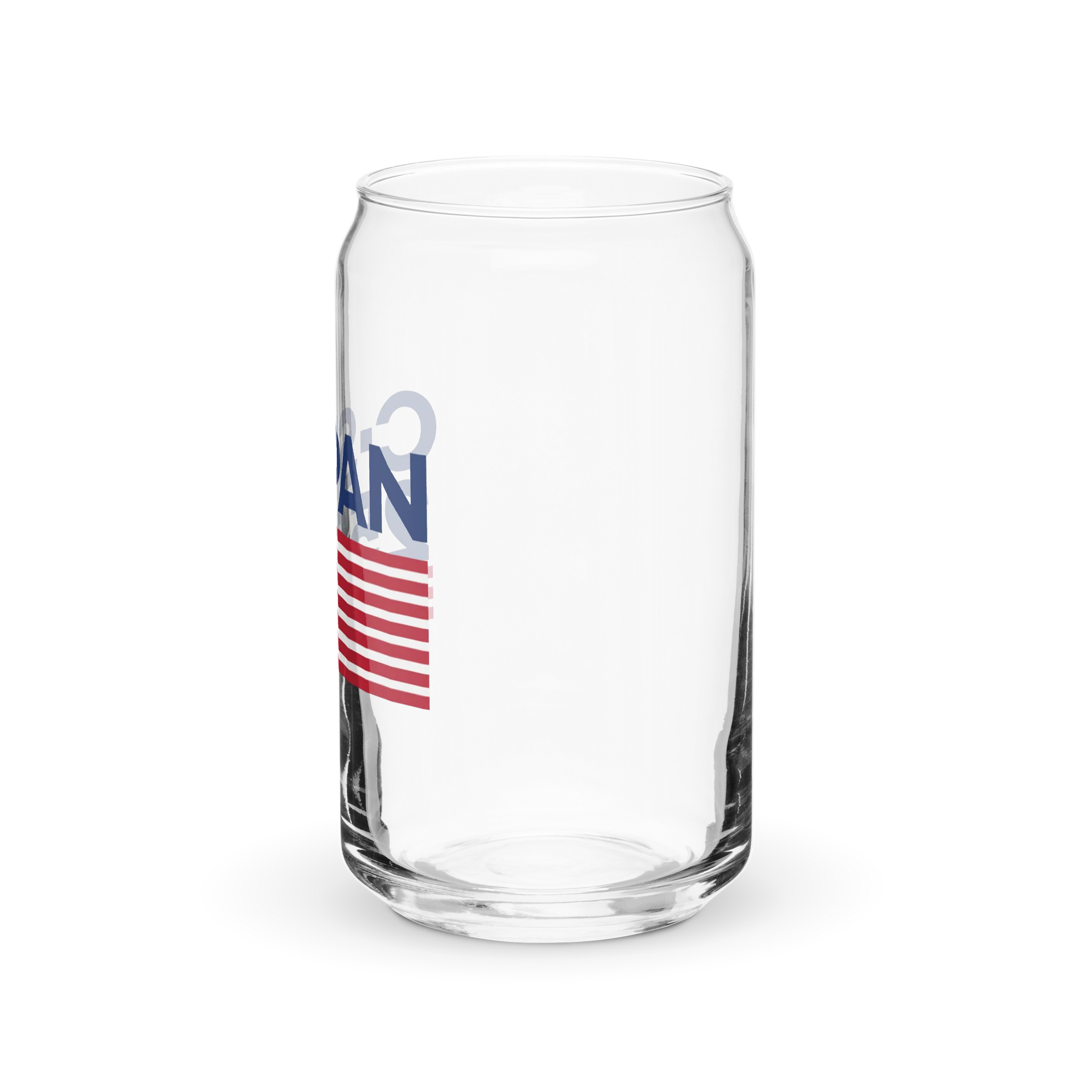C-SPAN 250 Flag Can Shaped Glass product image (3)