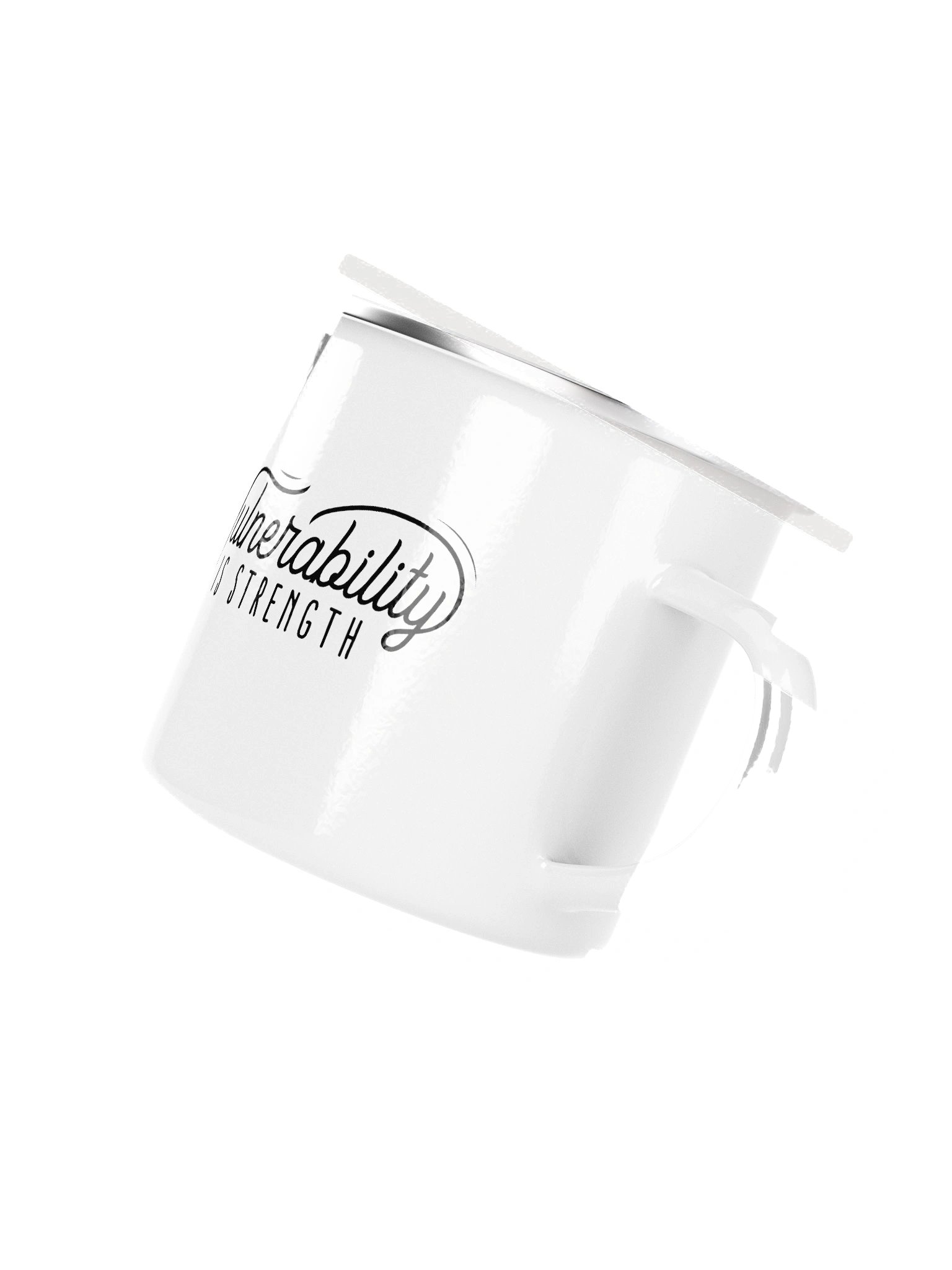 Glasses & Mustache Enamel Mug product image (4)