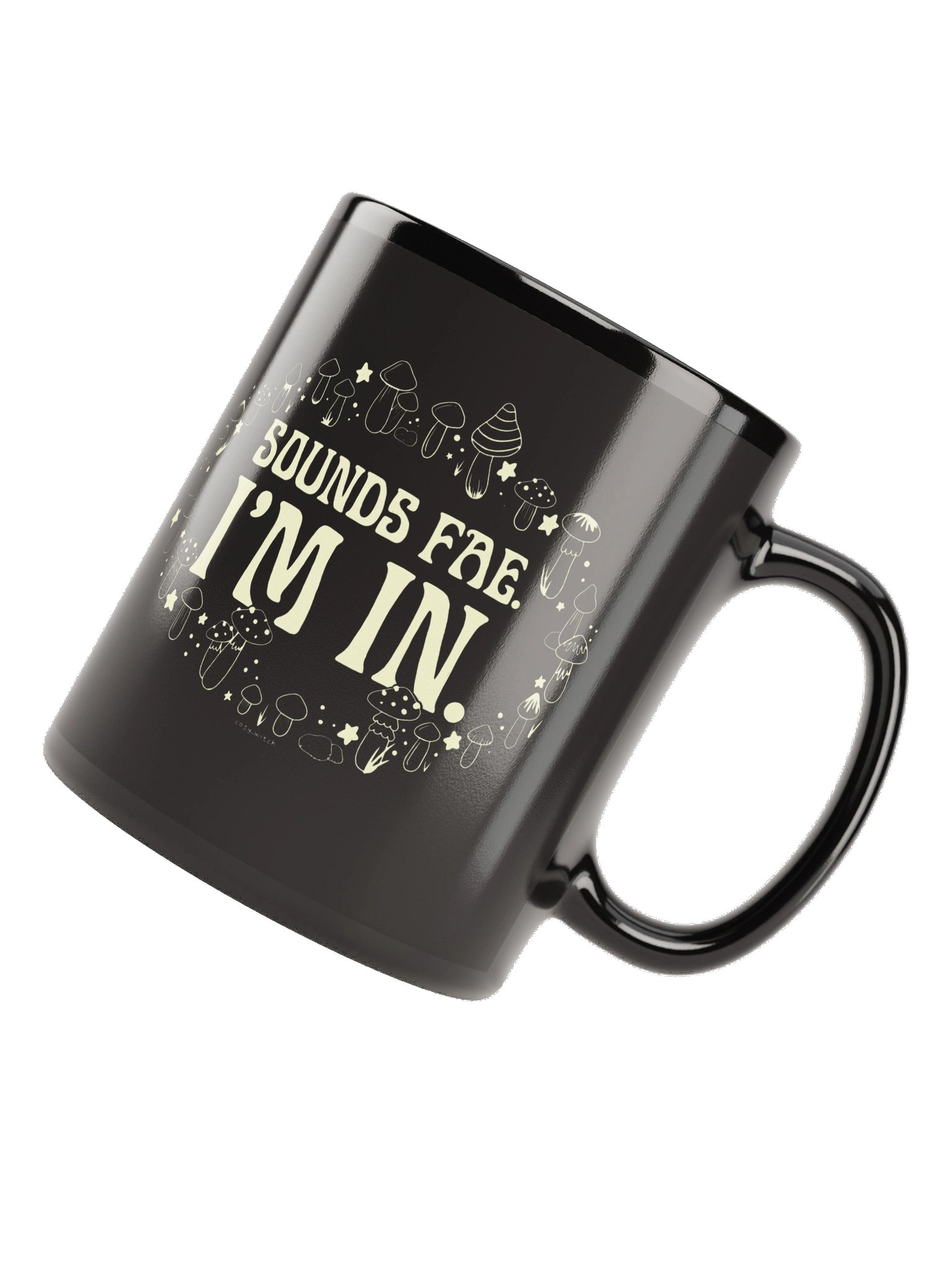 Sounds Fae Black Mug product image (6)