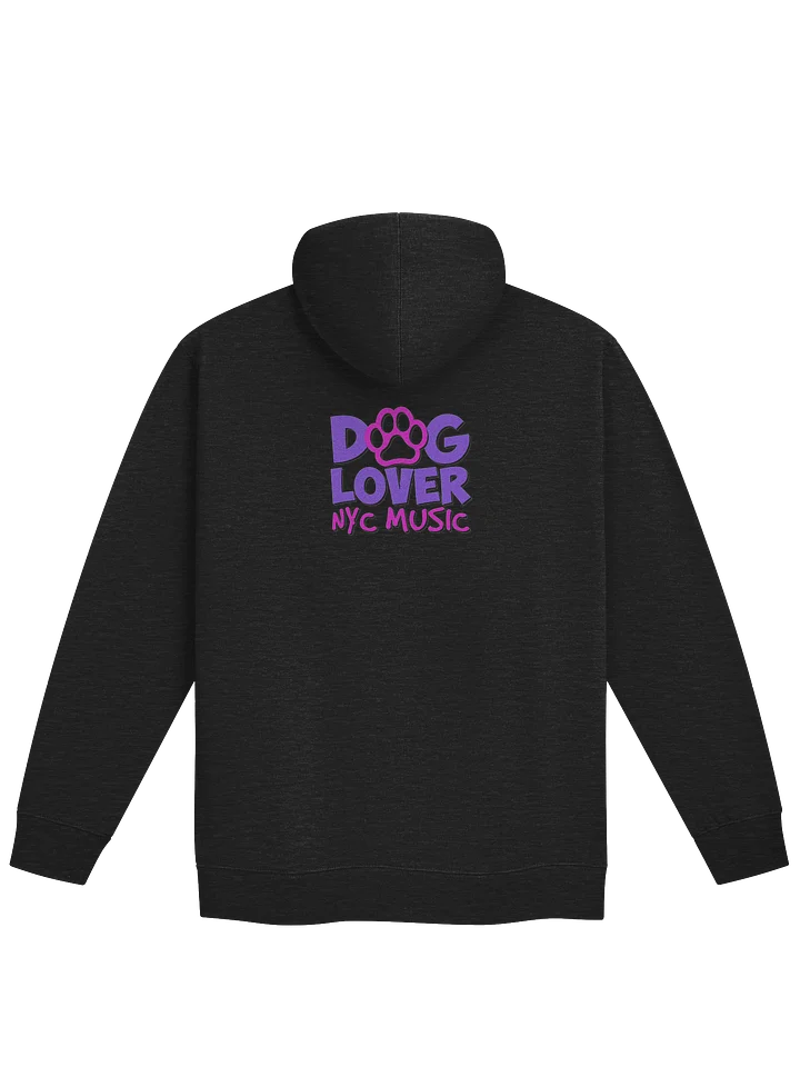 DogLoverNYCmusic/DogPound Logos Fleece Zip Up Hoodie product image (2)
