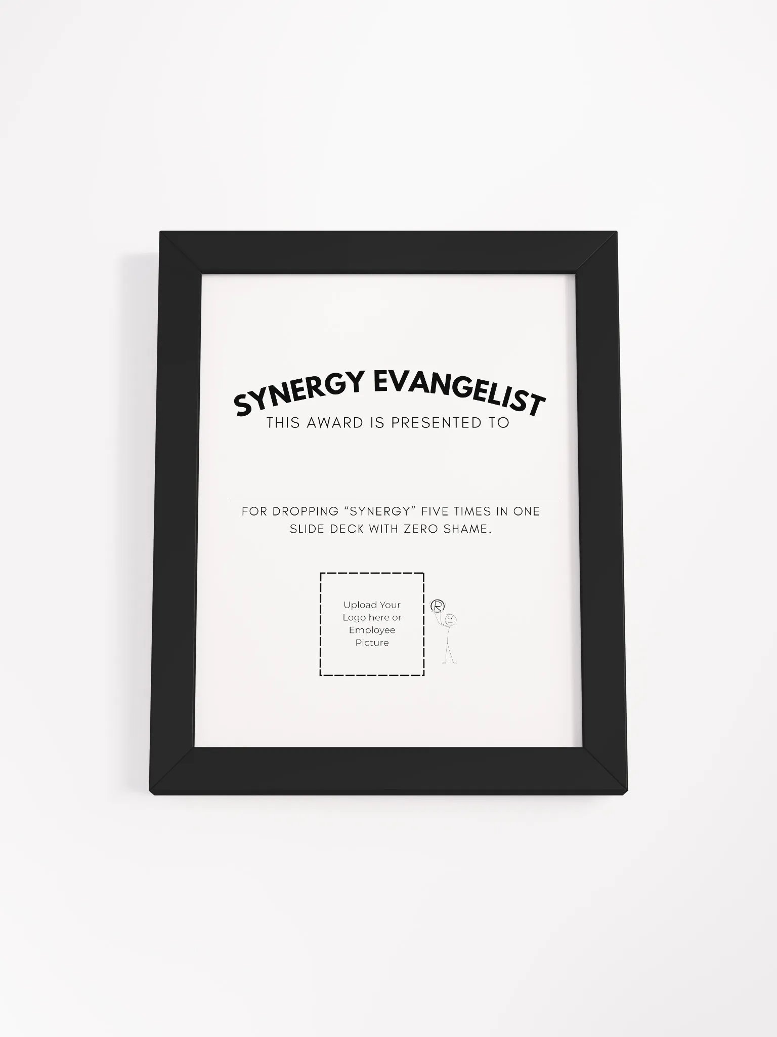 Synergy Evangelist Certificate - Framed Poster product image (2)