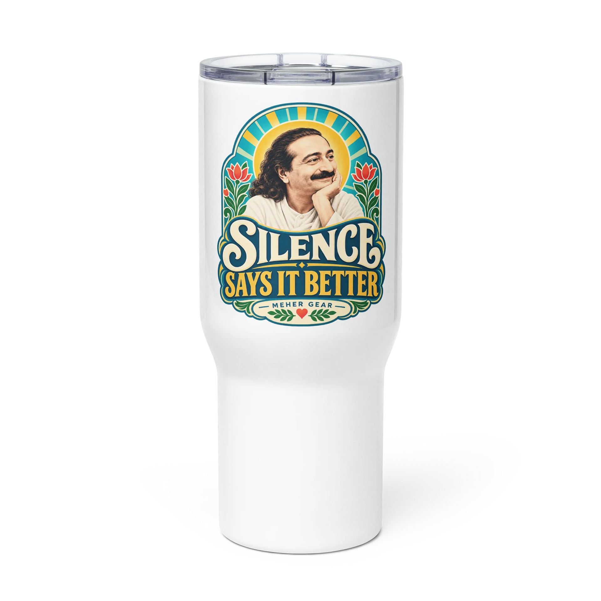 Silence Says It Better Travel Tumbler product image (3)