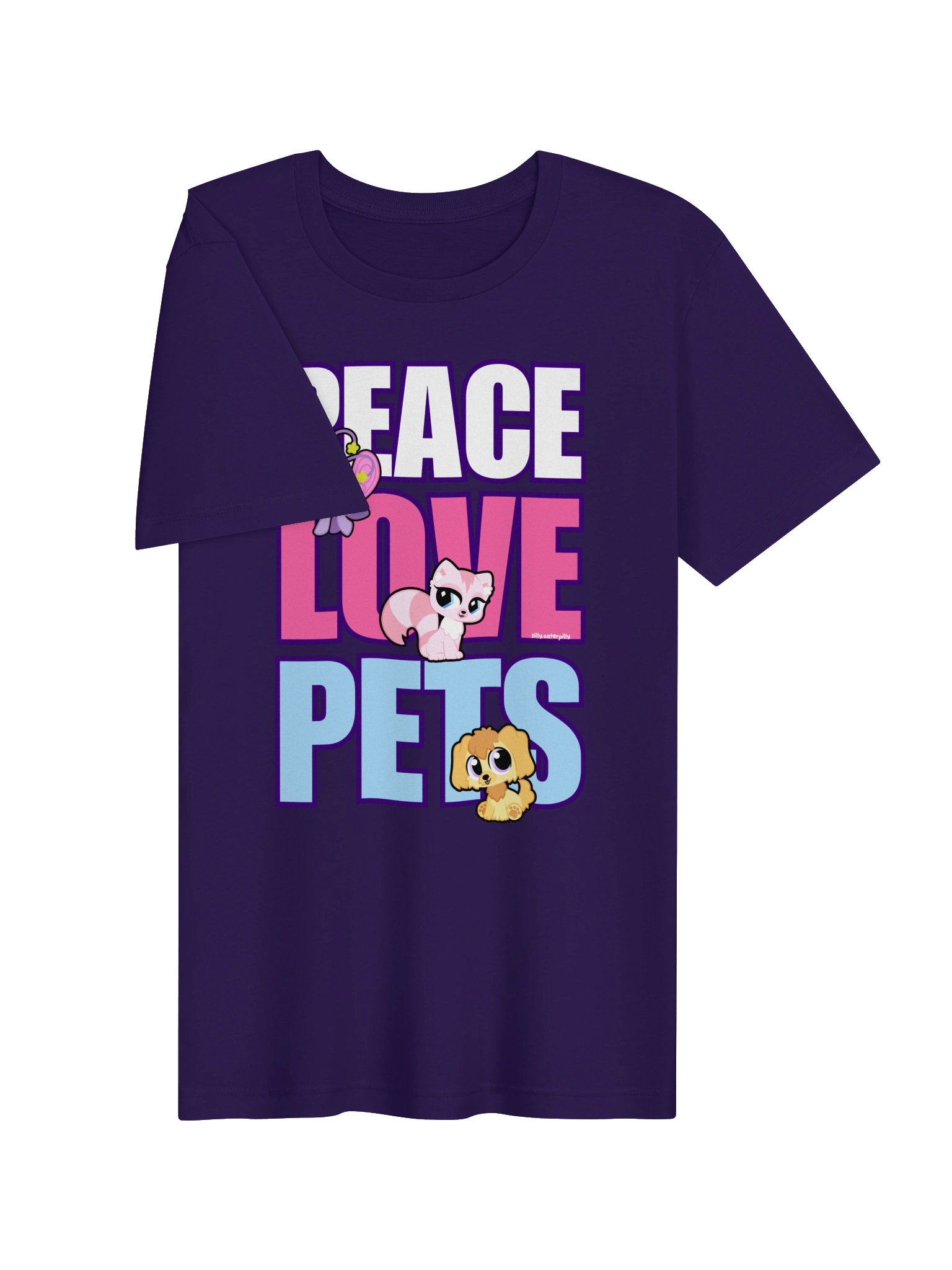 Peace Love Pets Tee (dark) product image (13)