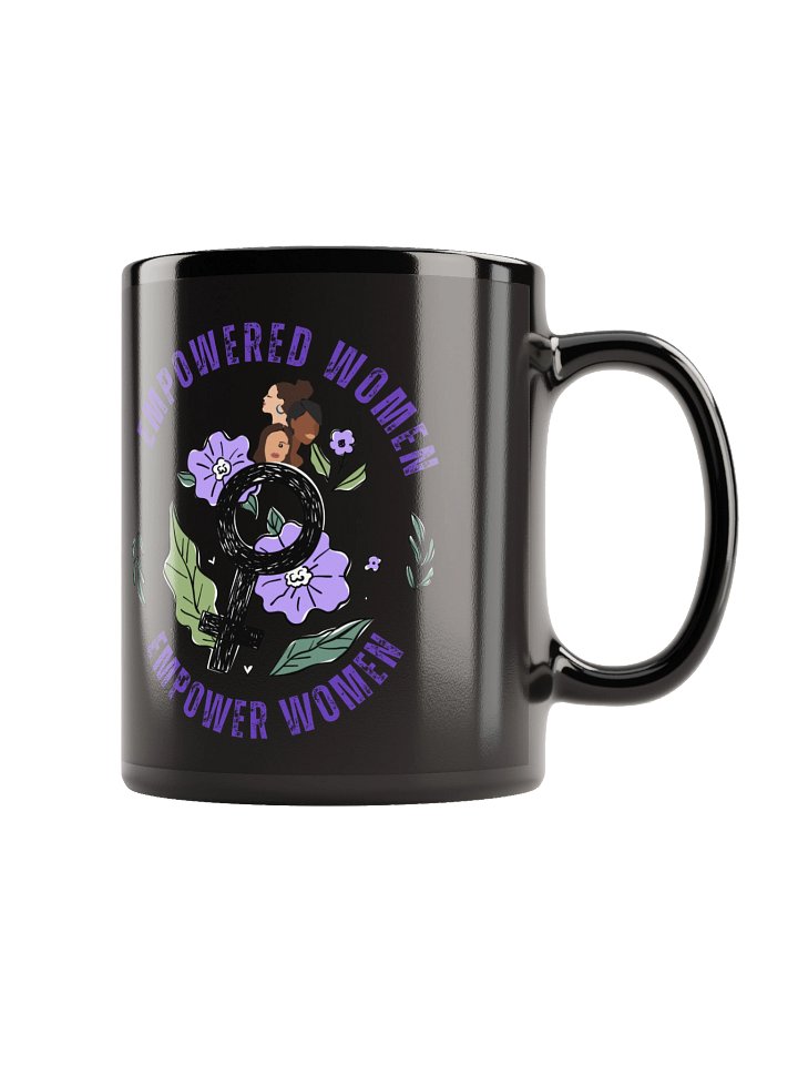 Empowered Women Black Mug product image (1)