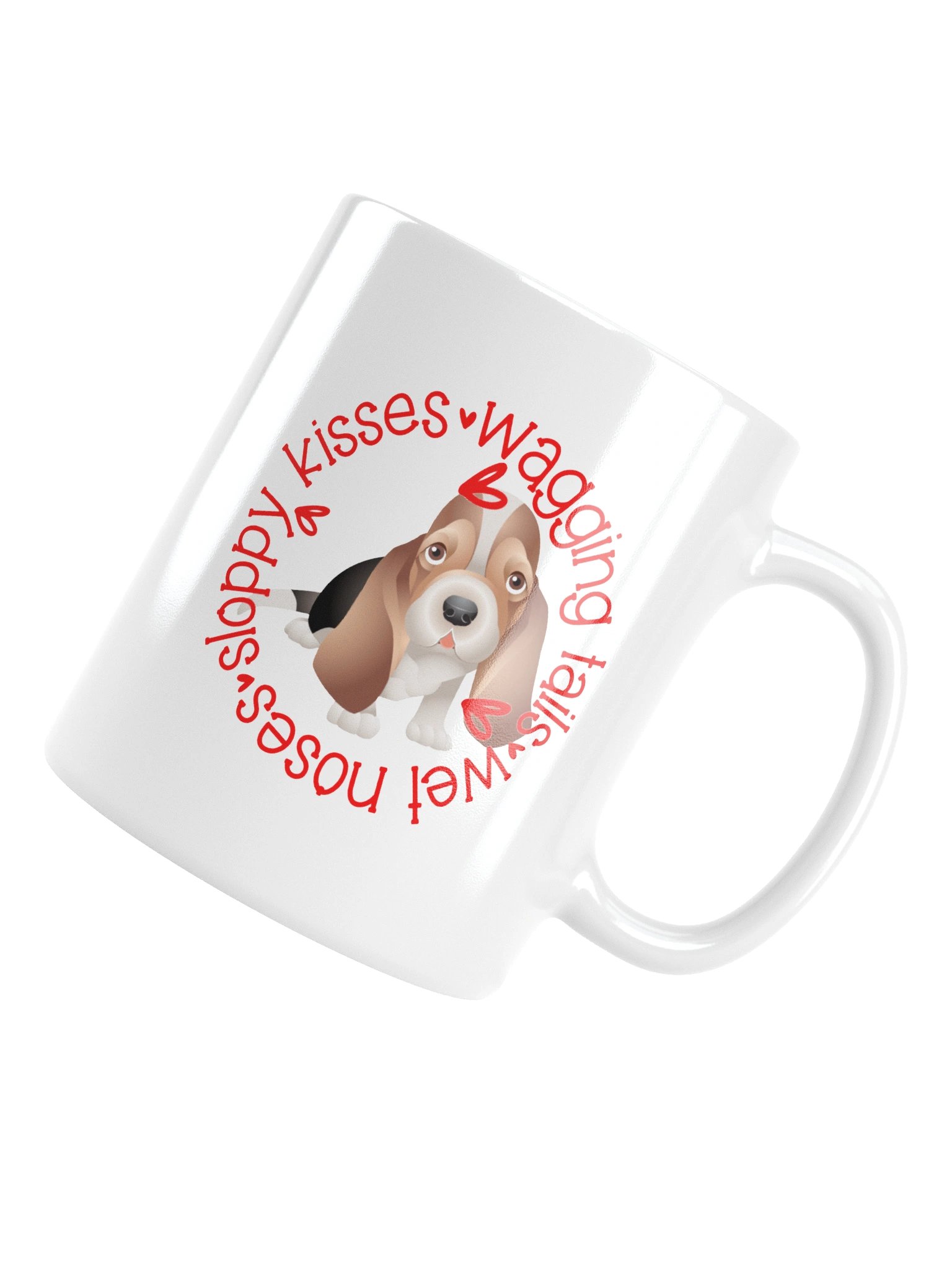 Sloppy Kisses Basset Hound Mug product image (15)