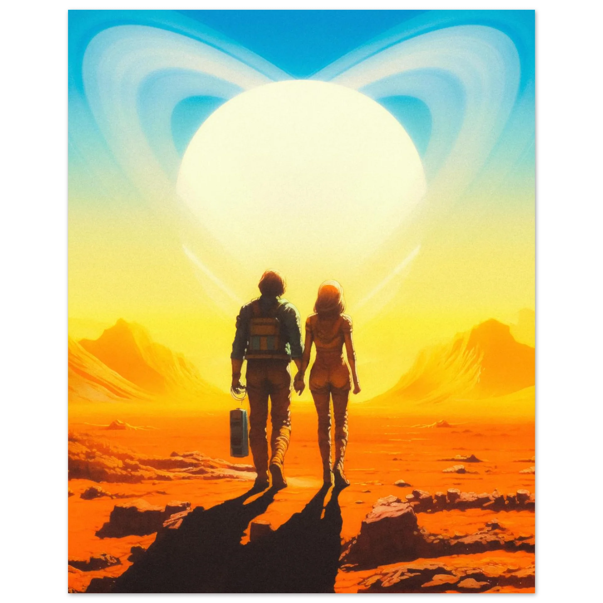 Saturn Love Wall Art