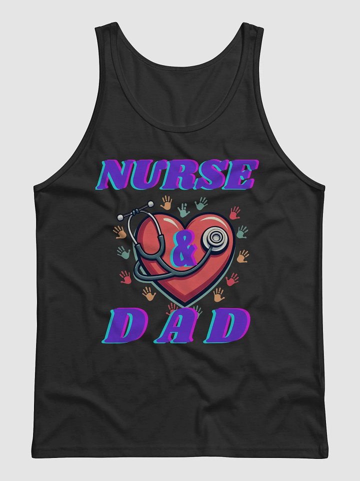 Heartfelt Nurse Dad Tank product image (1)