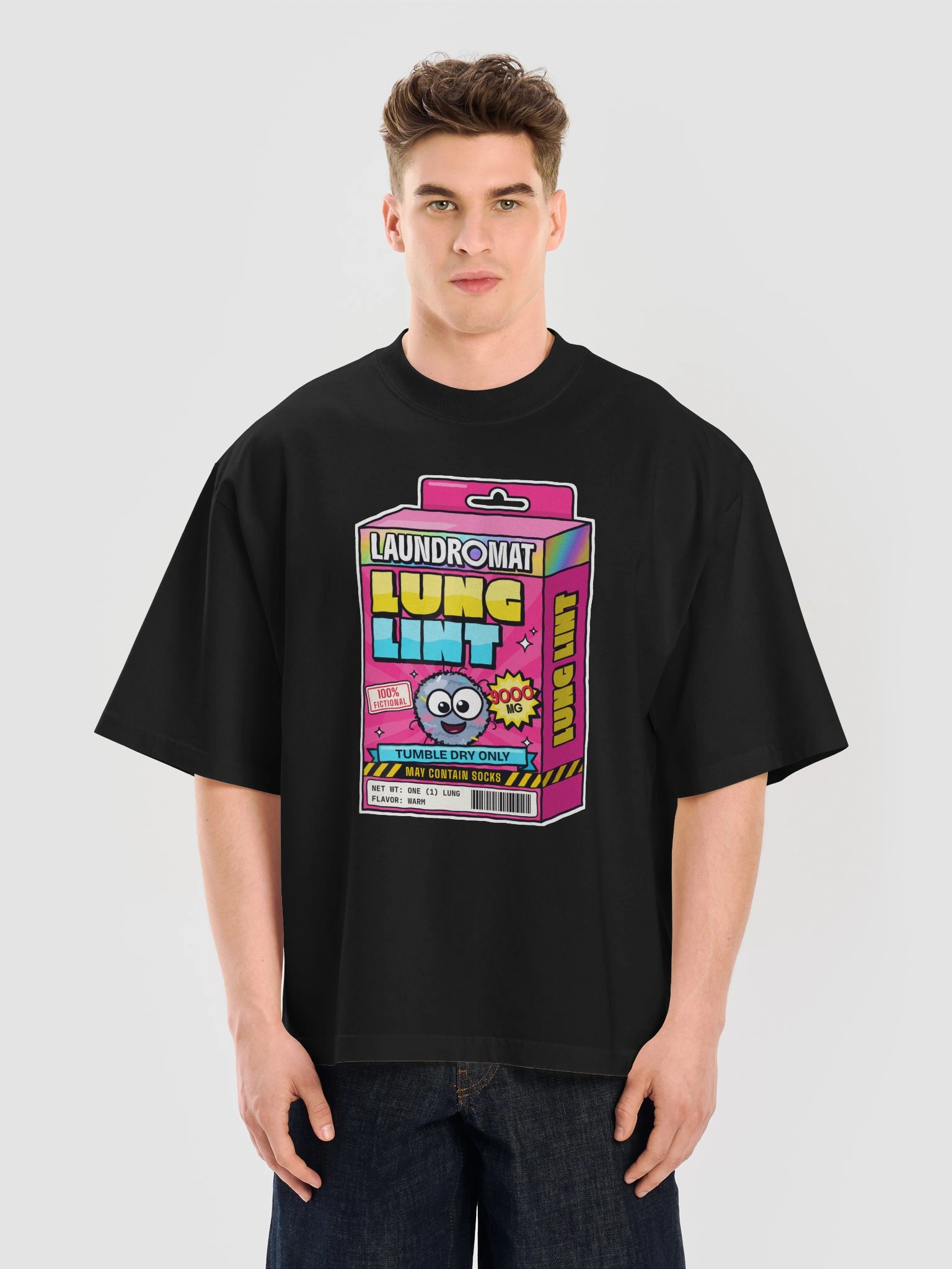 Laundromat Lung Lint box tee product image (15)