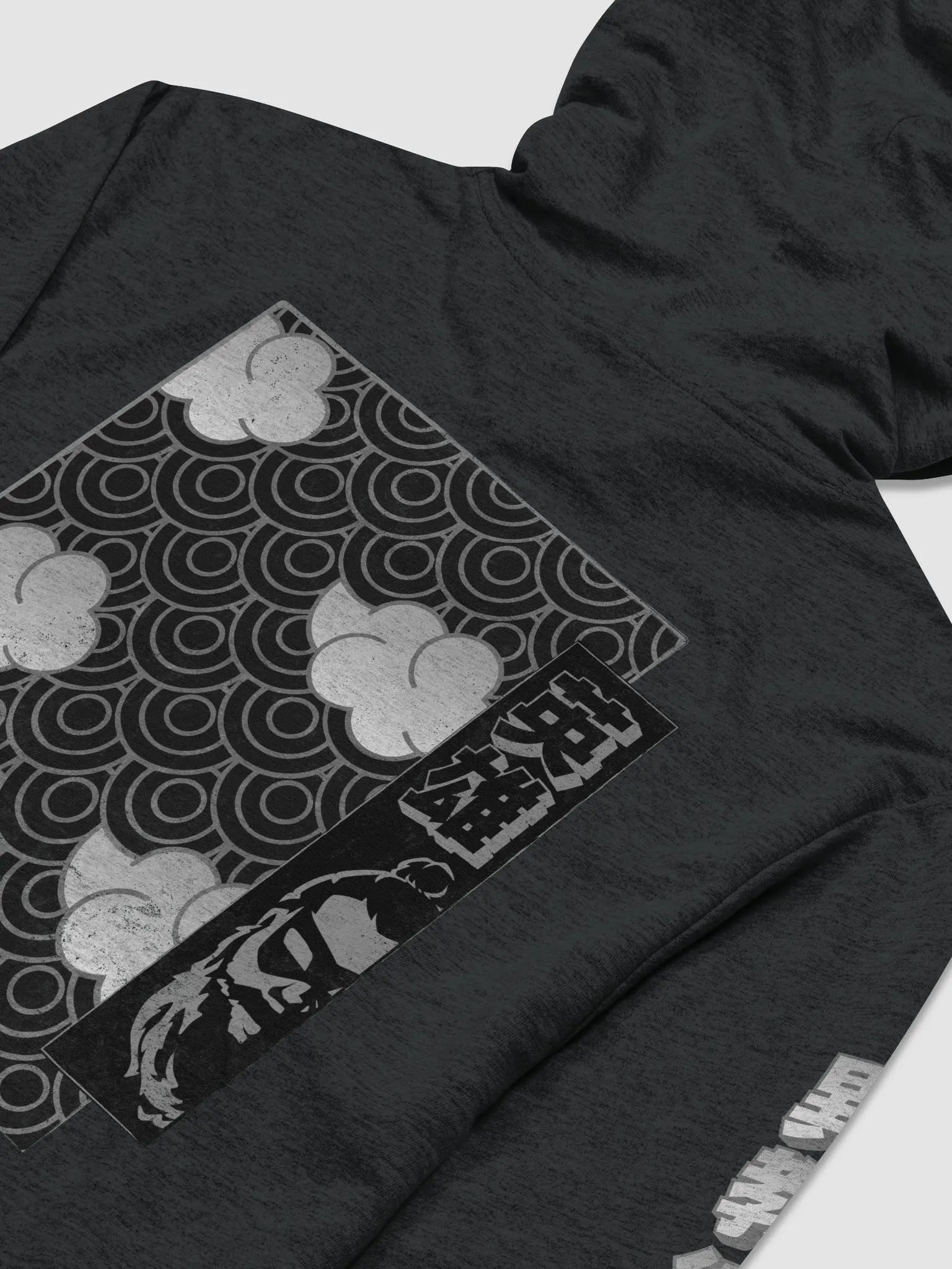 Lightweight Long Sleeve Shirt w/Hood - Nihon Heathens Grey product image (4)