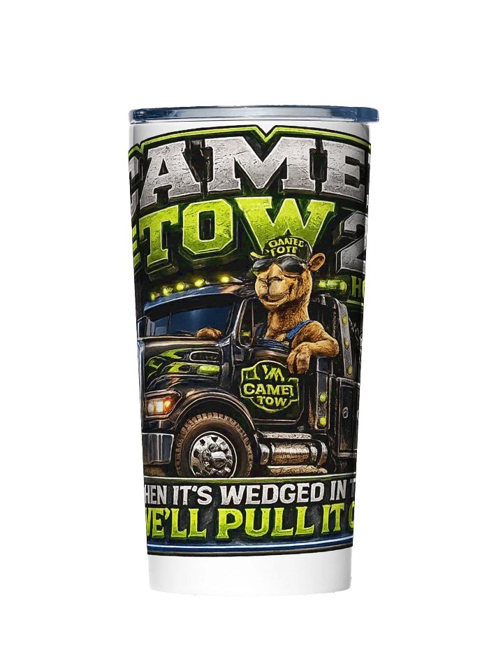 Camel Tow 24 Hours Sublimation Tumbler (Black/Green) product image (1)