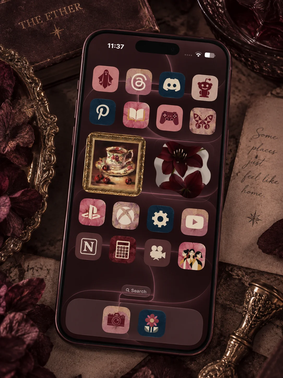 Last Peony Theme | Burgundy product image (5)