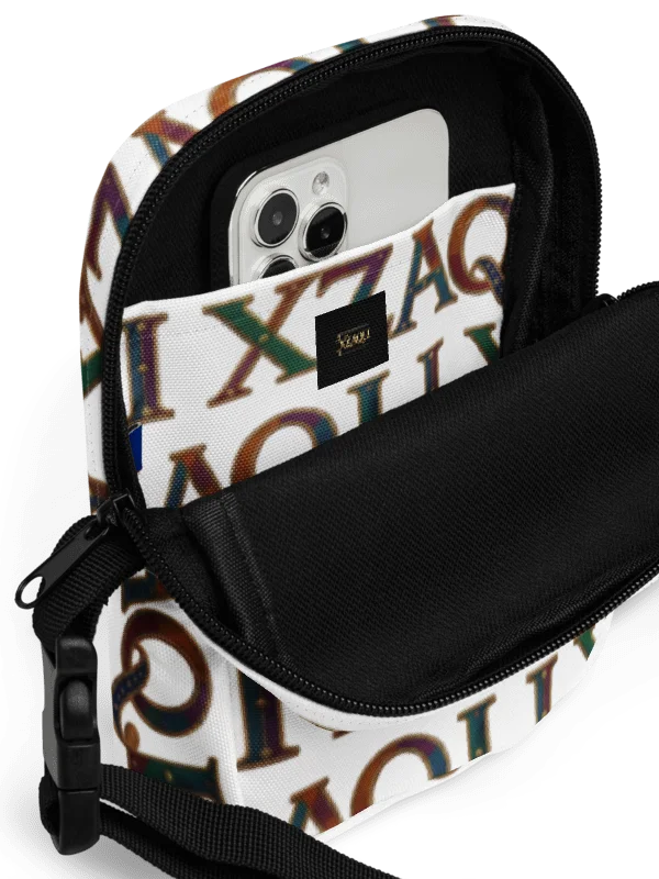 XZAQLI Ivory Monogram Utility Crossbody Bag product image (2)