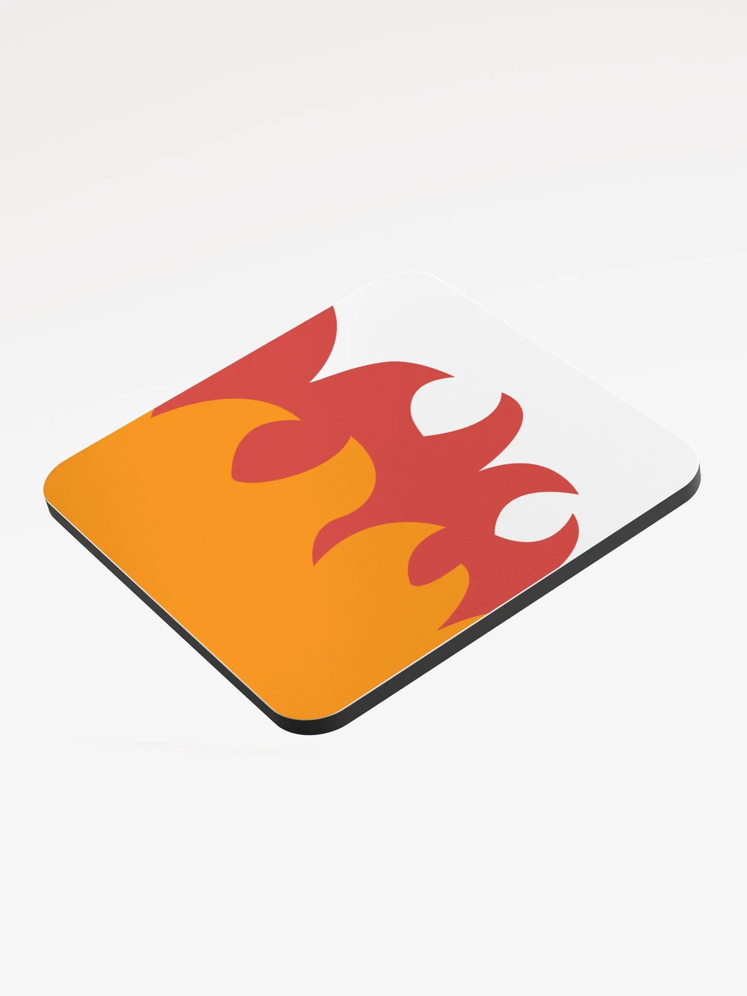 Fires of Heck Glossed Cork Coaster product image (3)