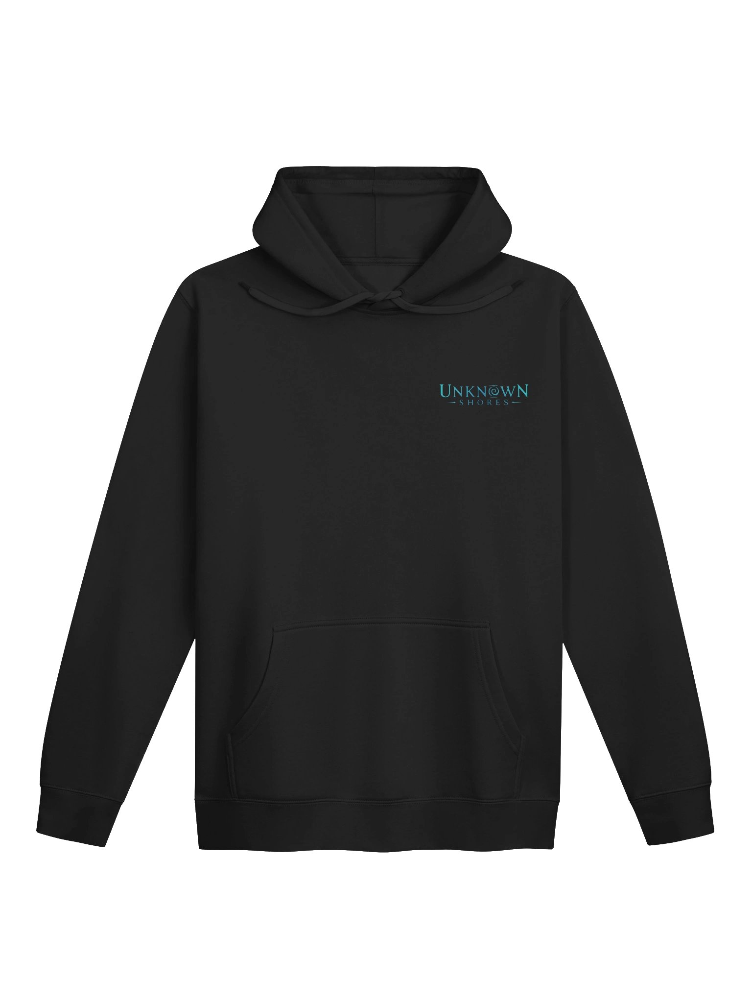 Unknown Shores Minimal Teal Logo Hoodie product image (4)