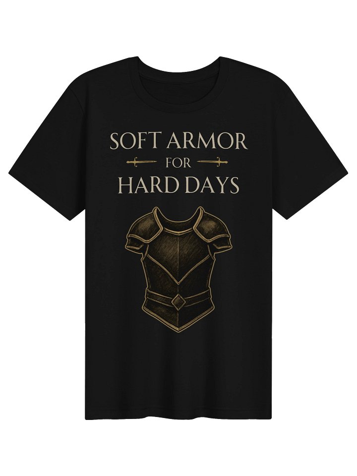 Soft Armor for Hard Days Shirt | Chronic Illness & Resilience Tee product image (1)