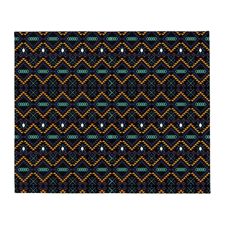 Miniature Triangles Design Throw Blanket product image (2)