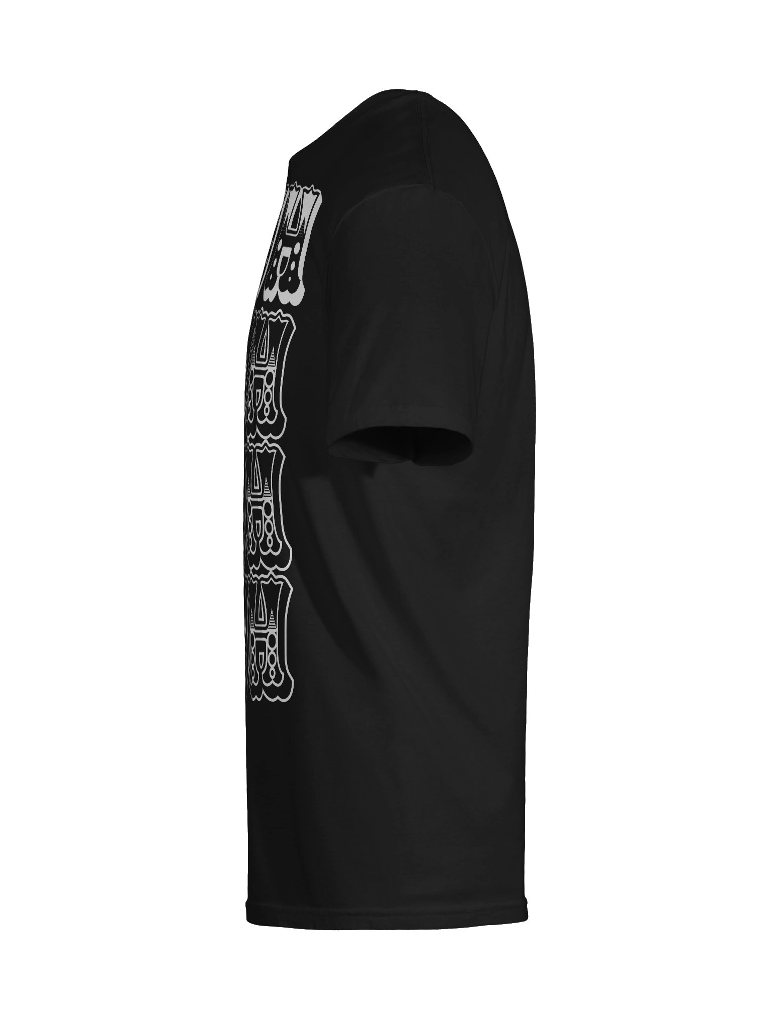 Abstract Black BRUH Rectangles Unisex T-Shirt product image (7)