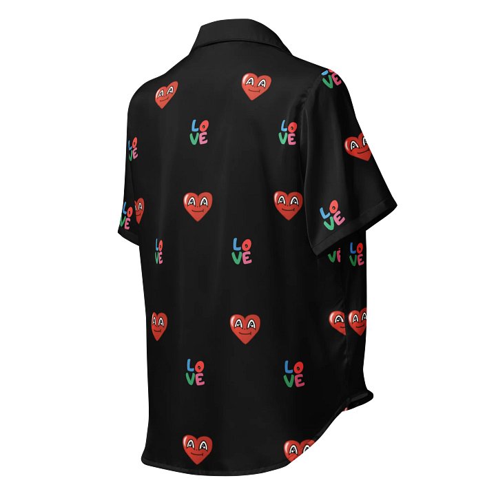 'Love-Heart' Pyjama Short Sleeve Top product image (2)
