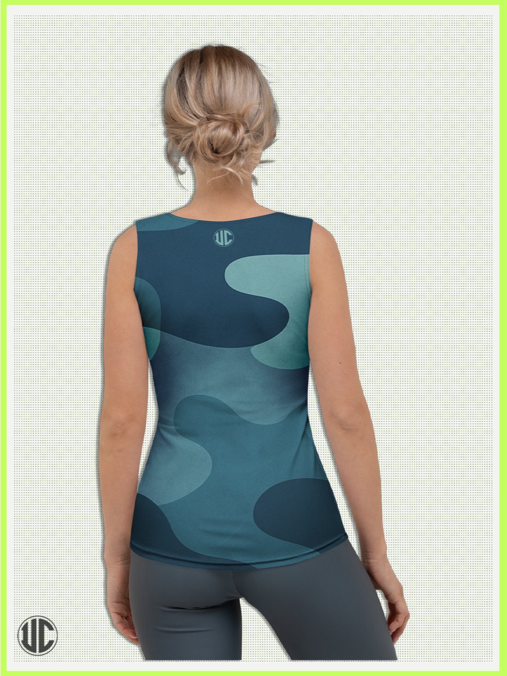 Zahra’s Ocean Wave Camo – Women’s Tank Top product image (2)