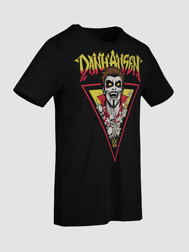 Men's Black Danhausen Cursed! T-Shirt product image (1)