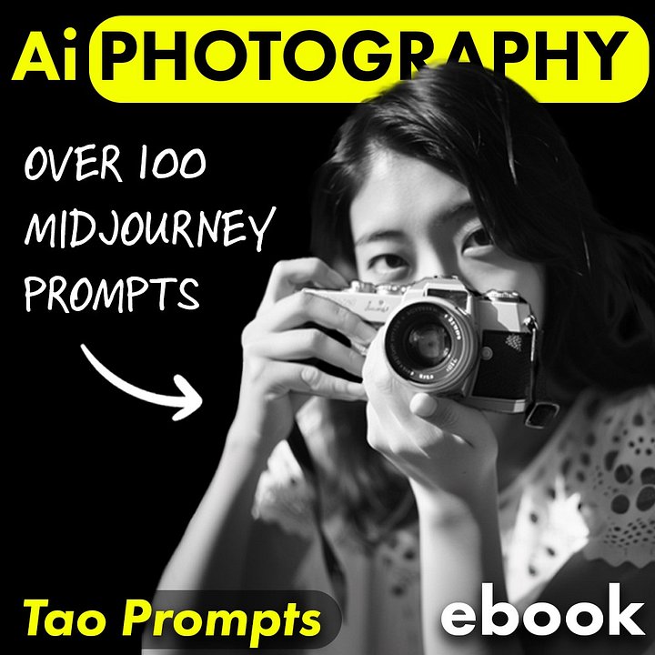 Photorealism in Midjourney V6! Cameras, Film Stock & Photograph Effects - Prompt Guide product image (1)