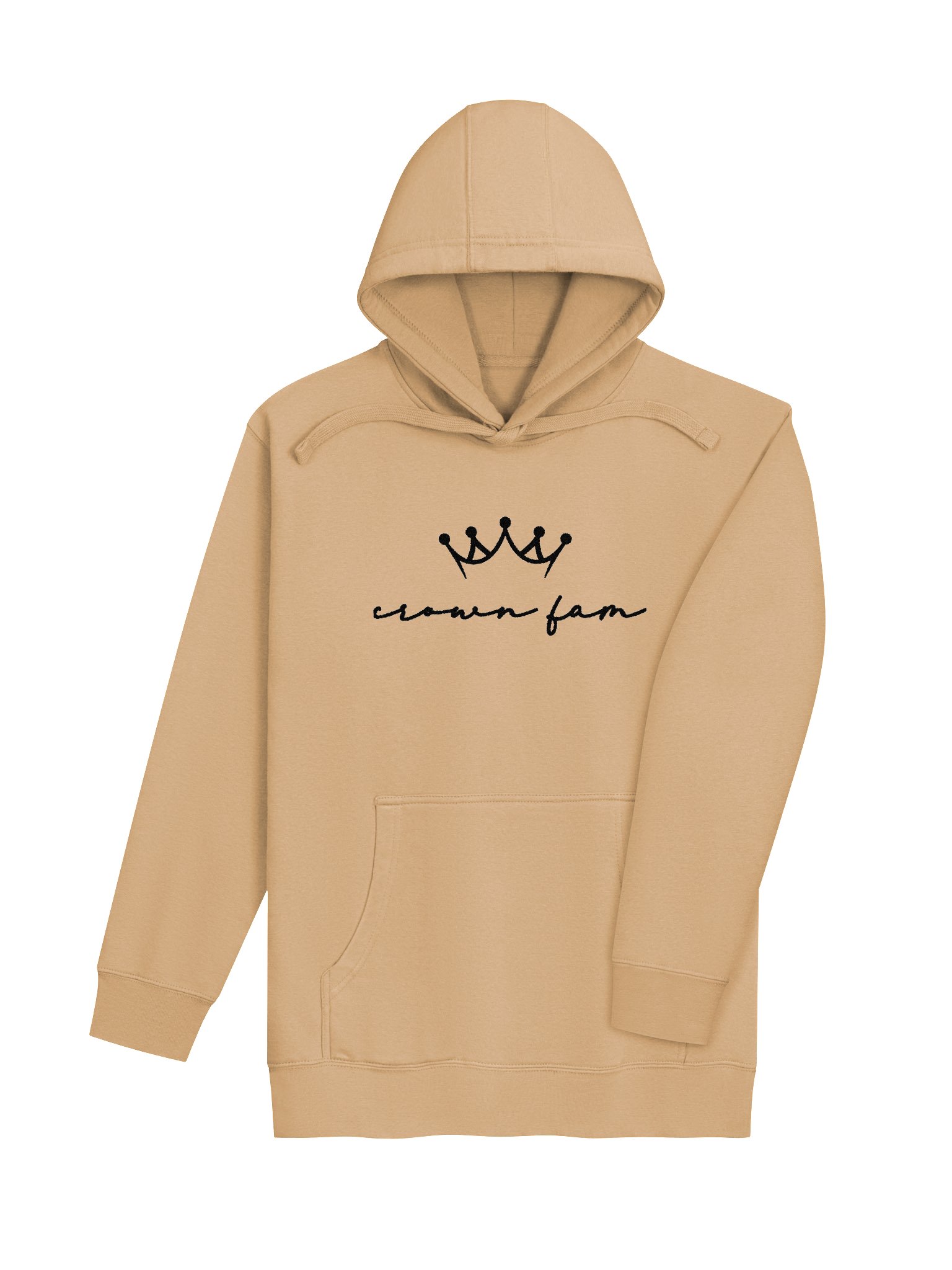 Original Crown Fam Unisex Hoodie (Black Logo) product image (16)