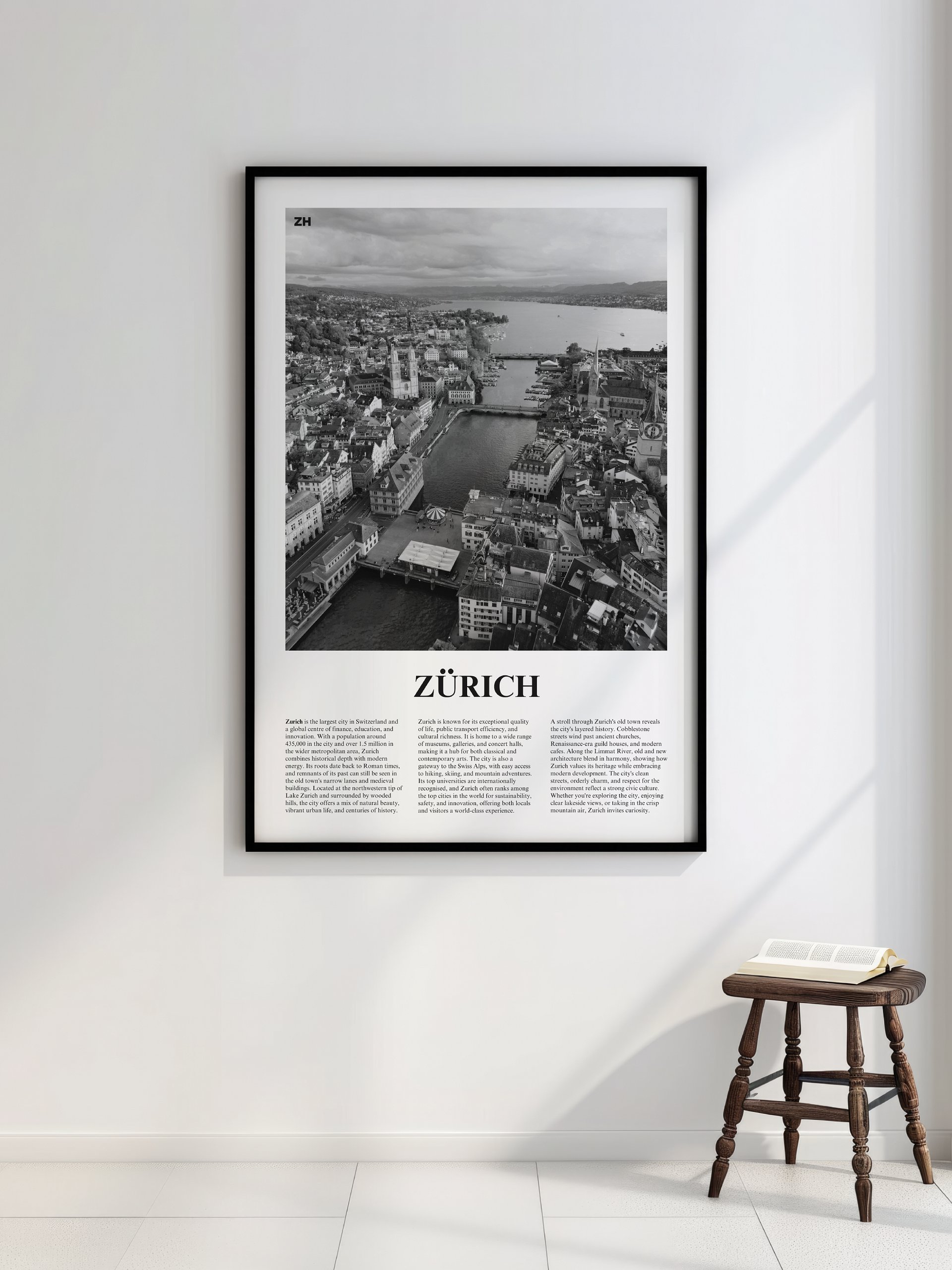 Zurich 02 Newspaper Poster product image (2)