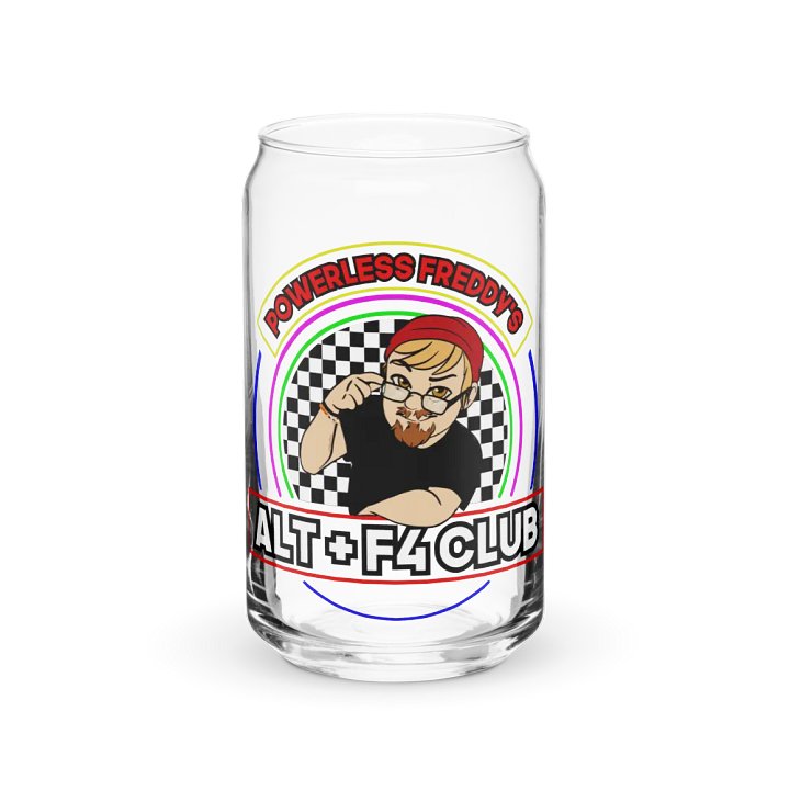ALT + F4 Club Can-Shaped Glass product image (2)