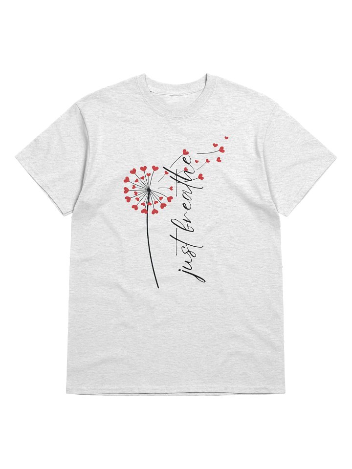 Breathe Easy Dandelion Tee - Heartfelt Reminder for Calm product image (1)